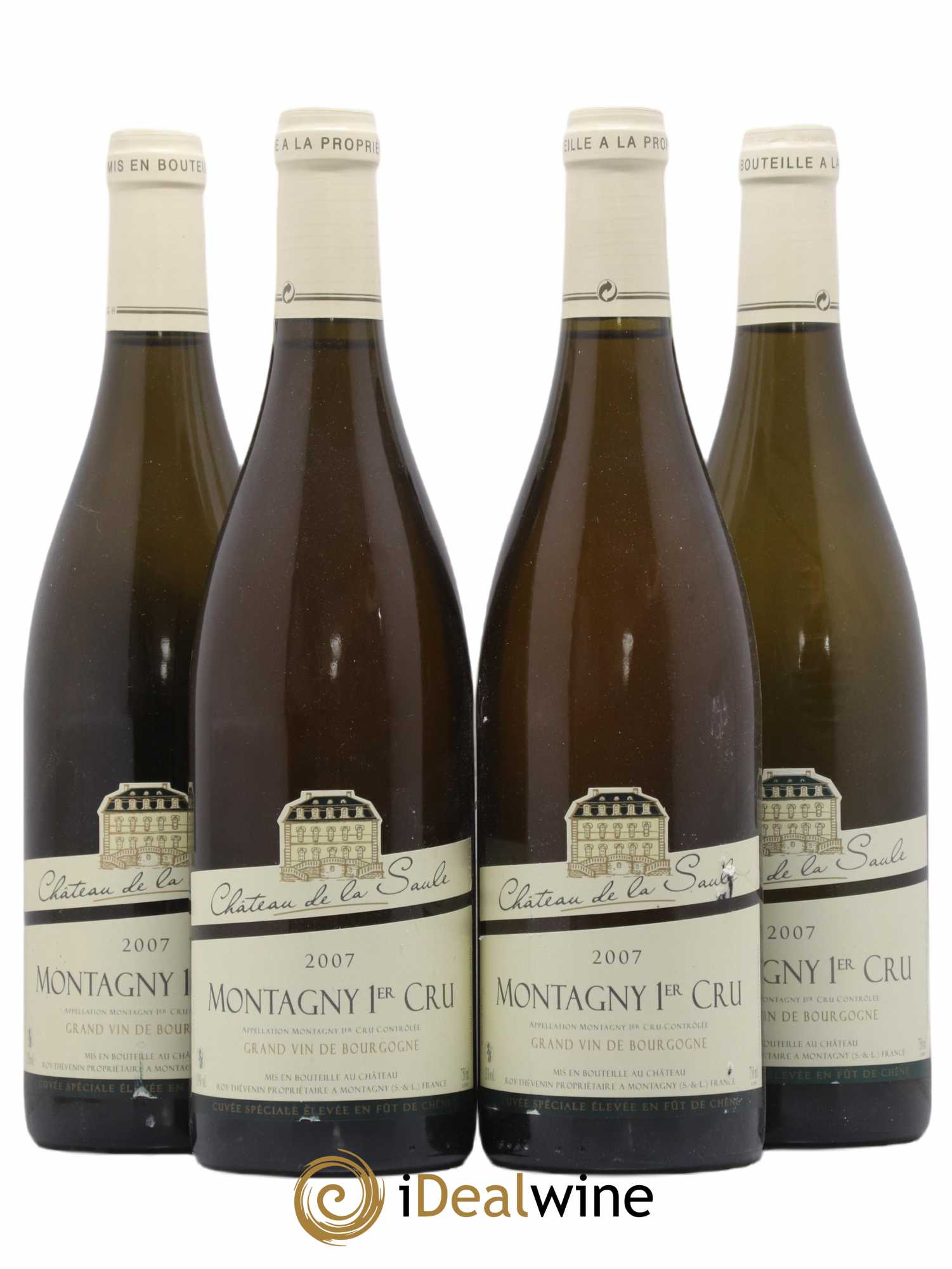 Montagny 1er Cru (senza prezzo di riserva) 2007 - Lotto di 4 bottiglie - 0