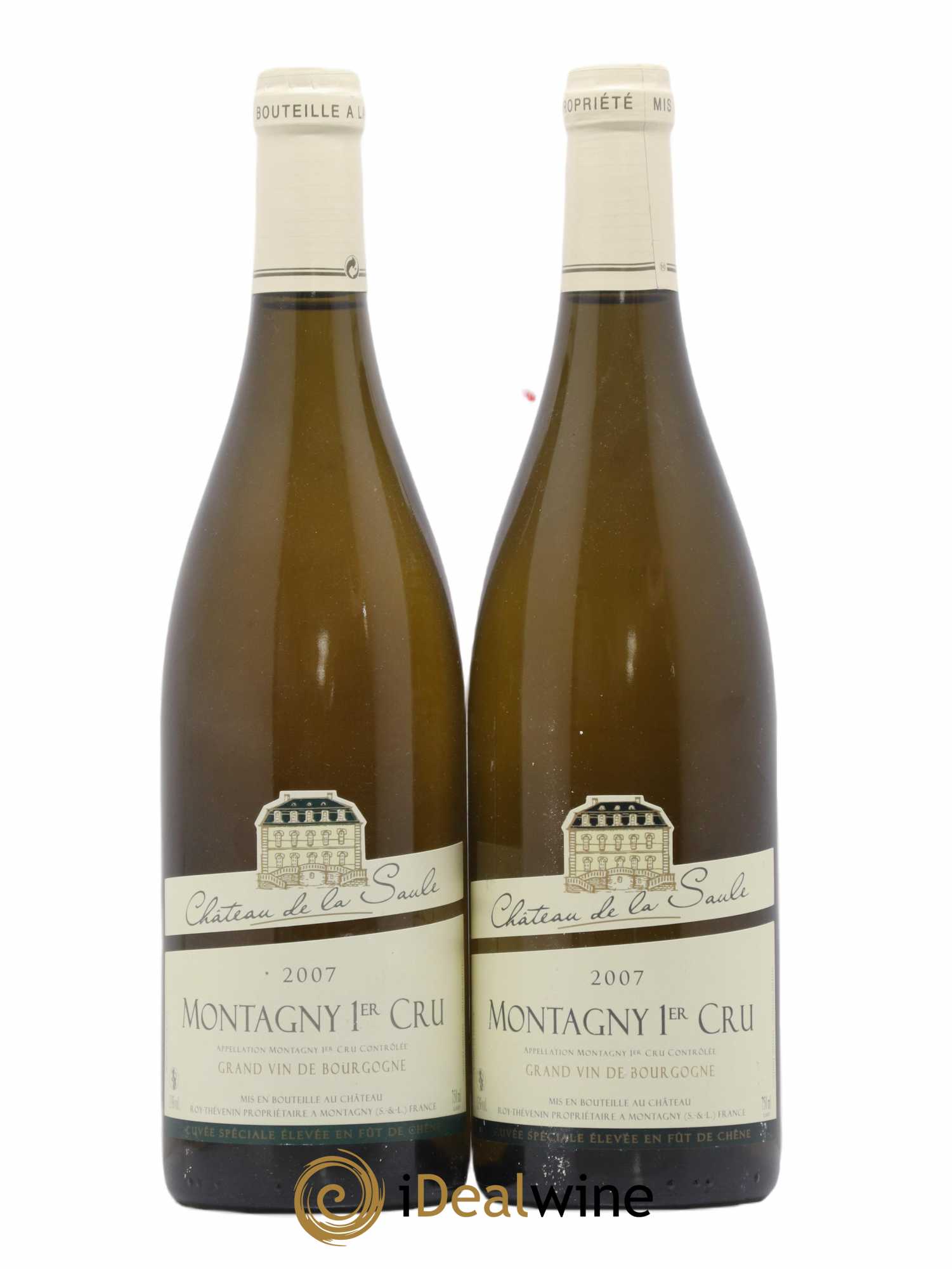 Montagny 1er Cru (senza prezzo di riserva) 2007 - Lotto di 2 bottiglie - 0