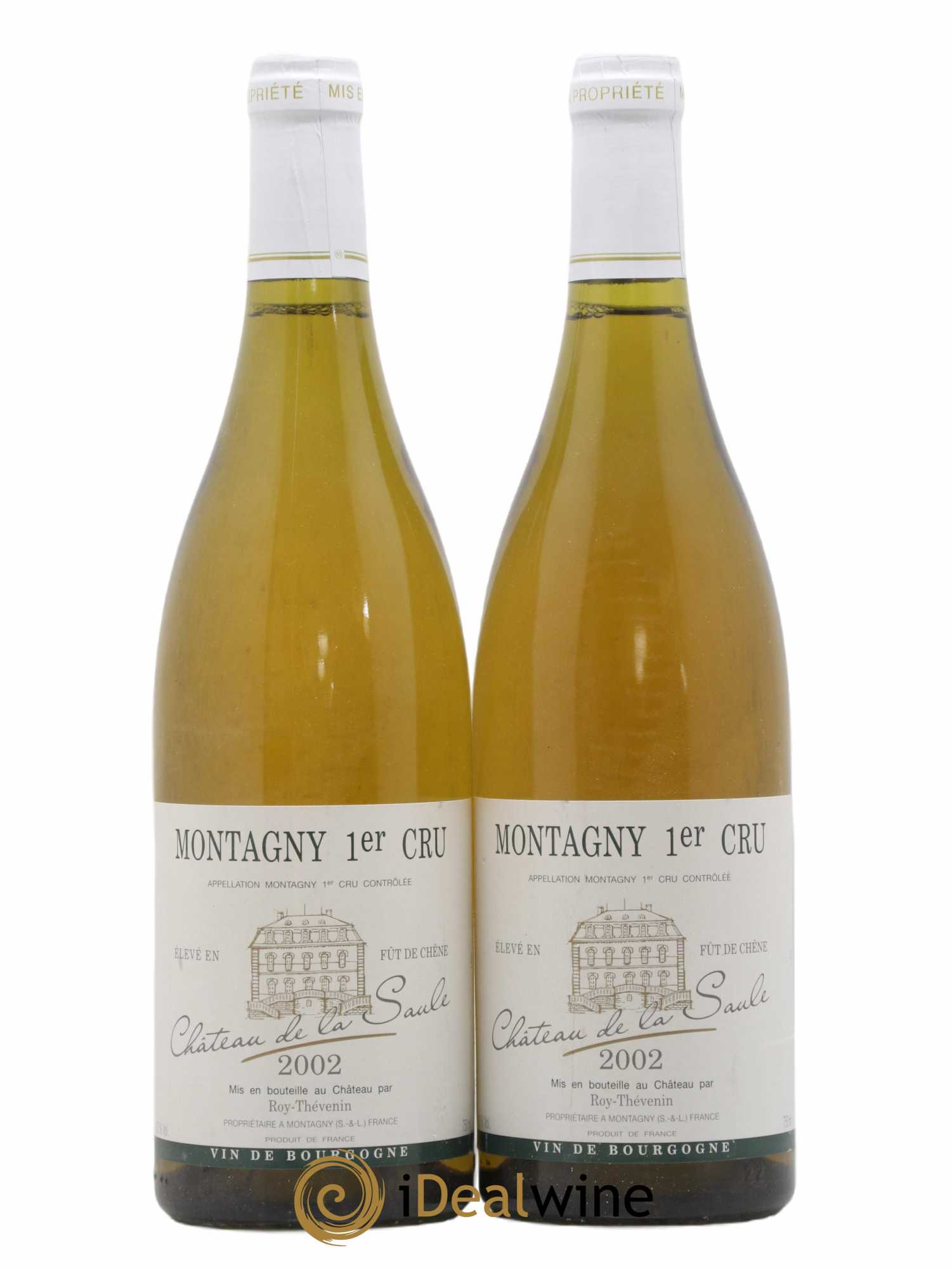 Montagny 1er Cru (senza prezzo di riserva) 2002 - Lotto di 2 bottiglie - 0