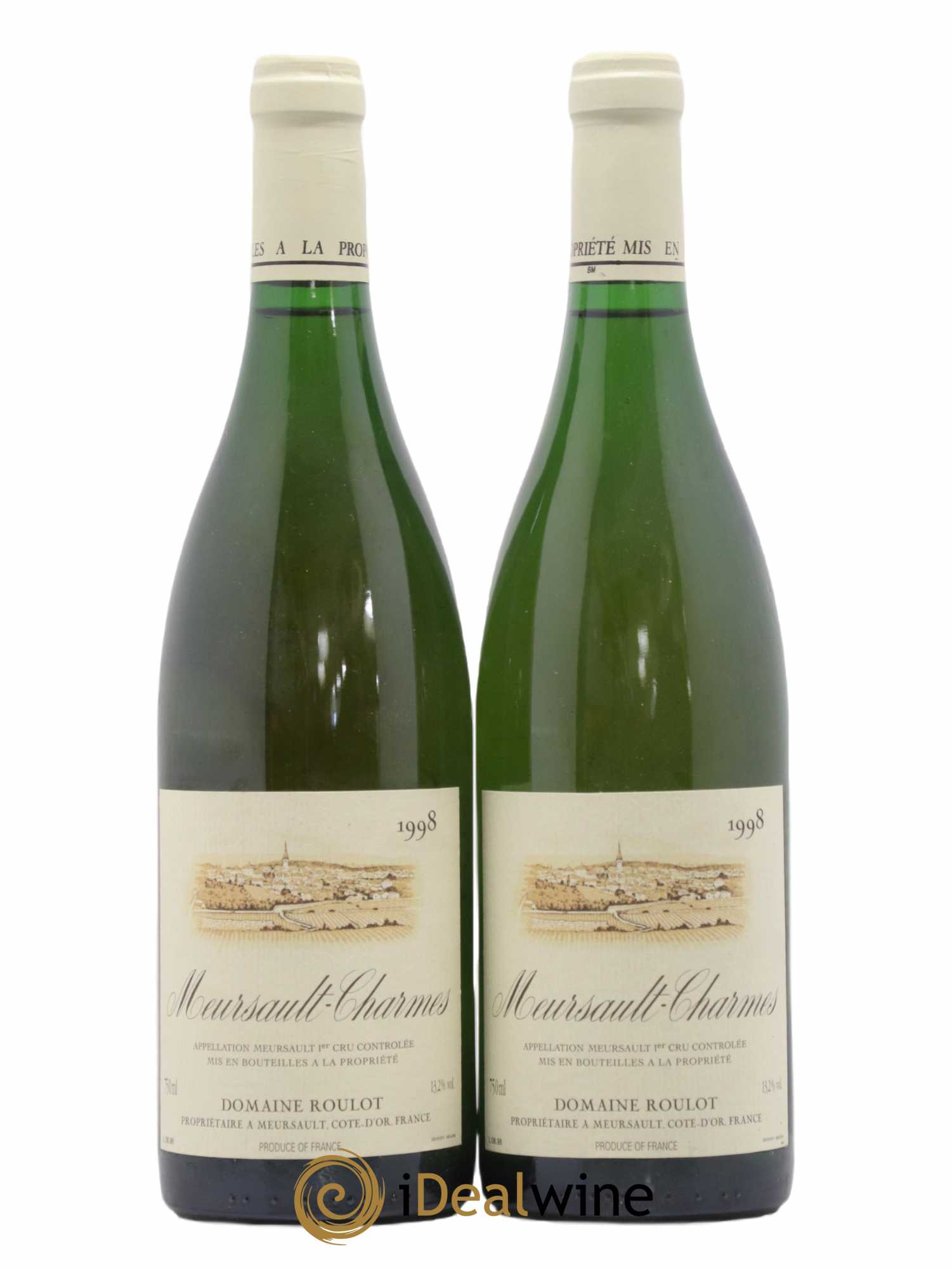 Meursault 1er Cru Charmes Roulot (Domaine) 1998 - Lot de 2 bouteilles - 0