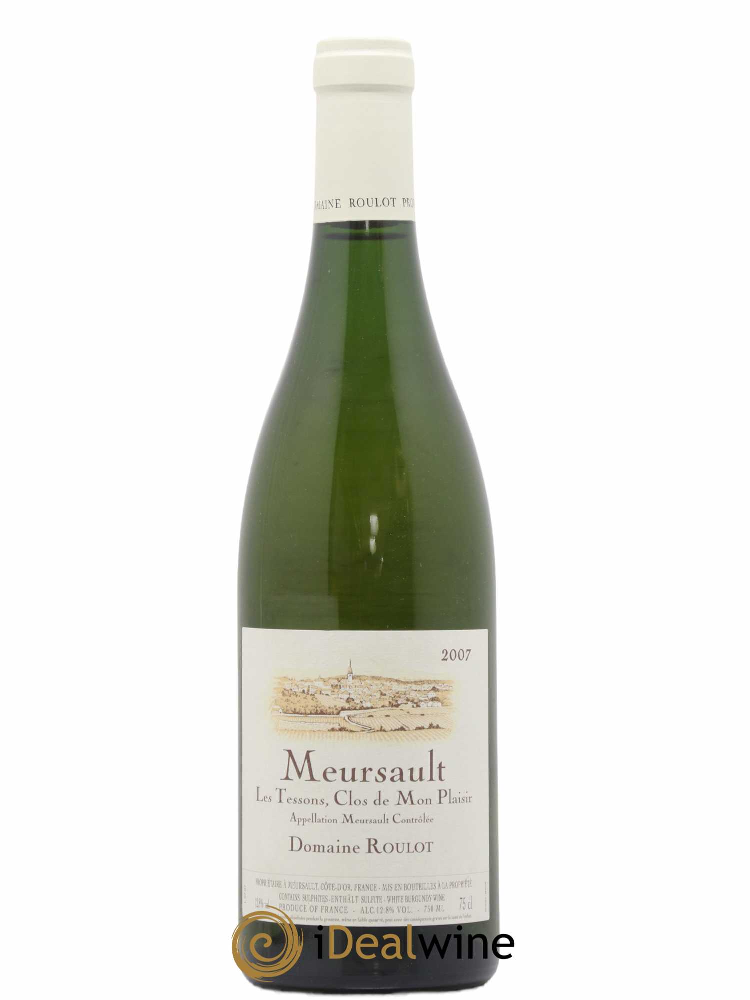 Meursault Les Tessons Clos de Mon plaisir Roulot (Domaine) 2007 - Lot de 1 bouteille - 0