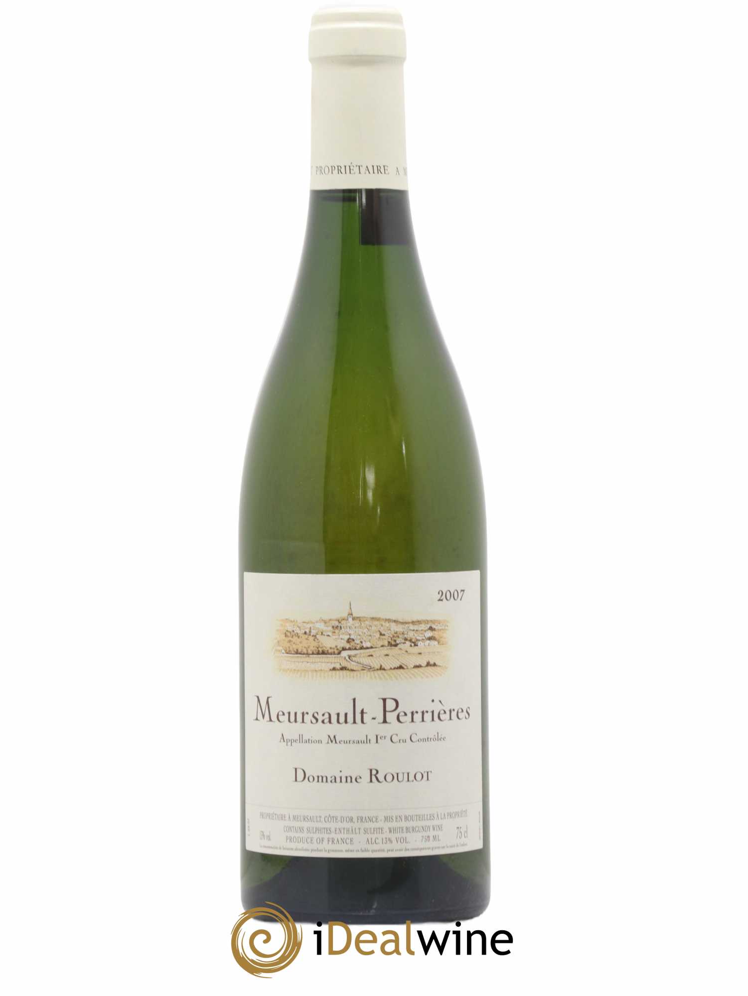 Meursault 1er Cru Perrières Roulot (Domaine) 2007 - Lot de 1 bouteille - 0