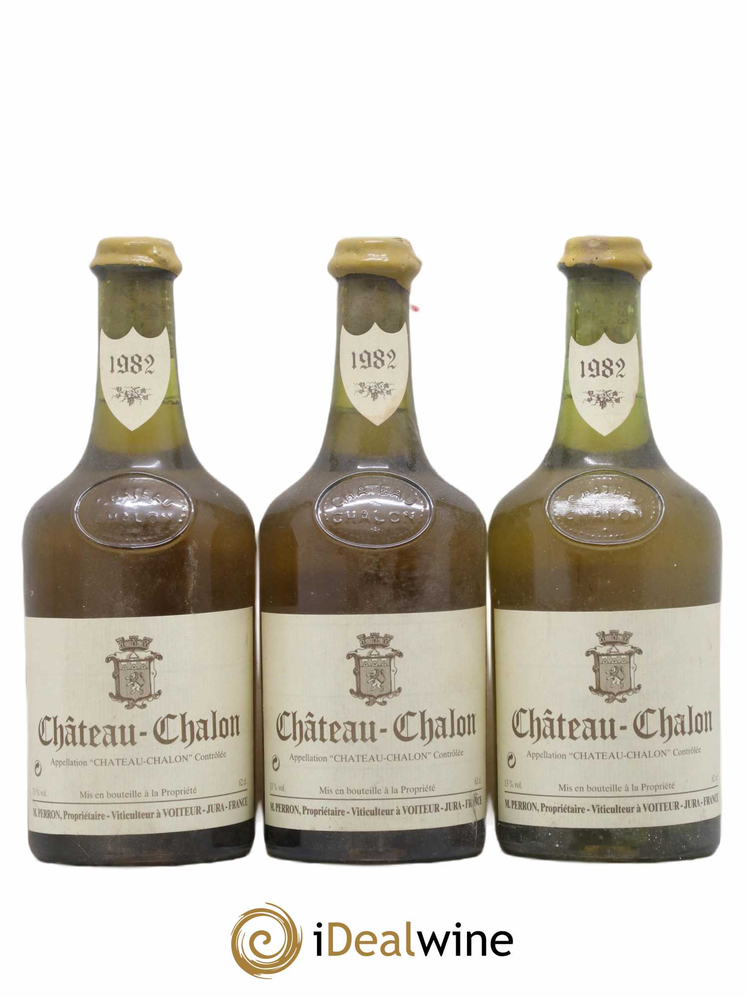 Château-Chalon M. Perron 1982 - Lot de 3 bouteilles - 0