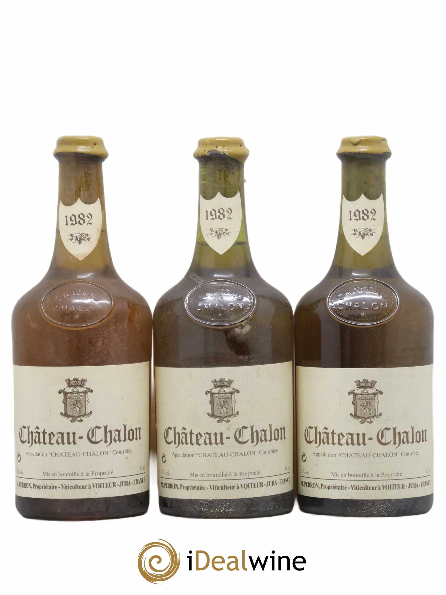 Château-Chalon M. Perron 1982 - Lot de 3 bouteilles - 0