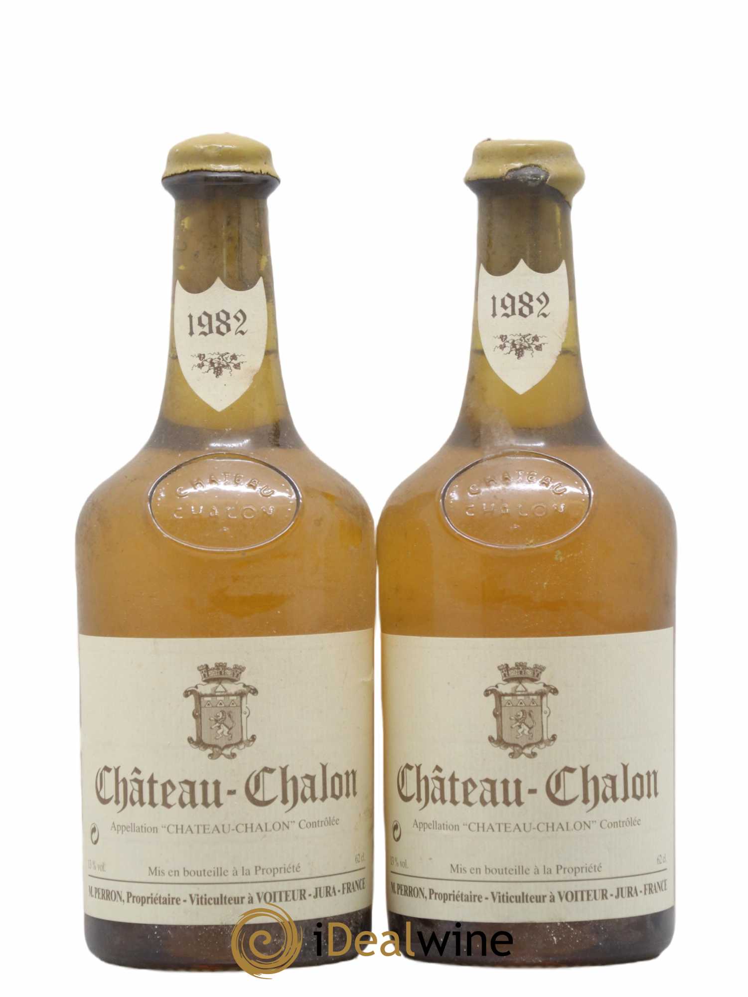 Château-Chalon M. Perron 1982 - Lot de 2 bouteilles - 0
