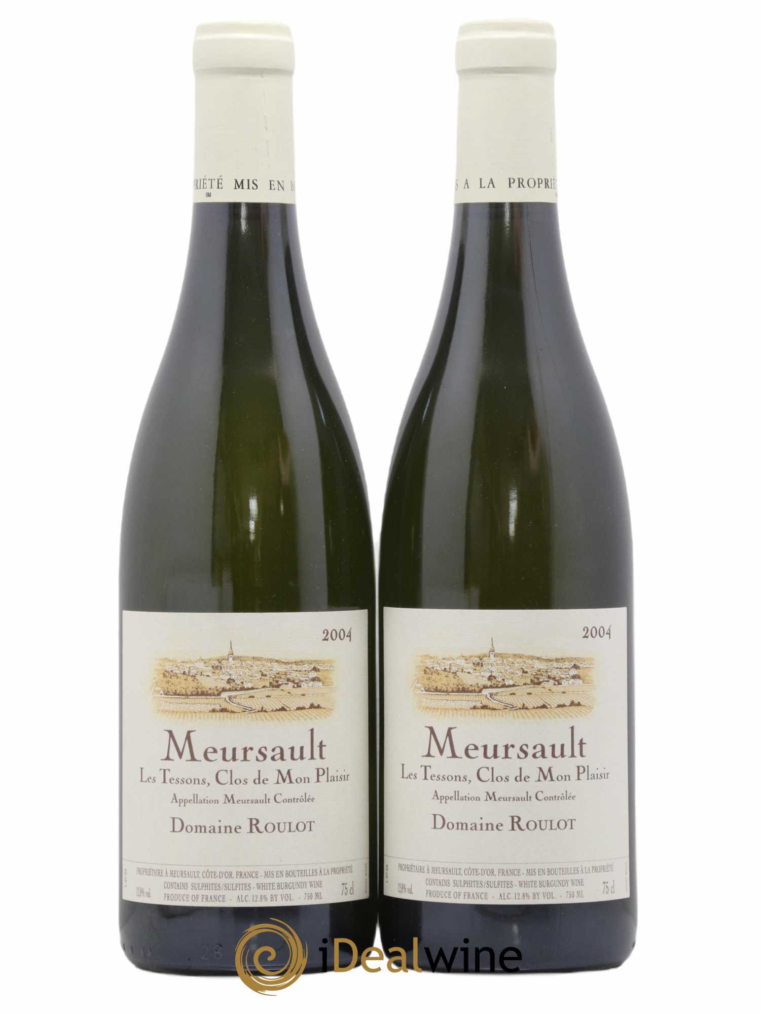 Meursault Les Tessons Clos de Mon plaisir Roulot (Domaine) 2004 - Lot de 2 bouteilles - 0