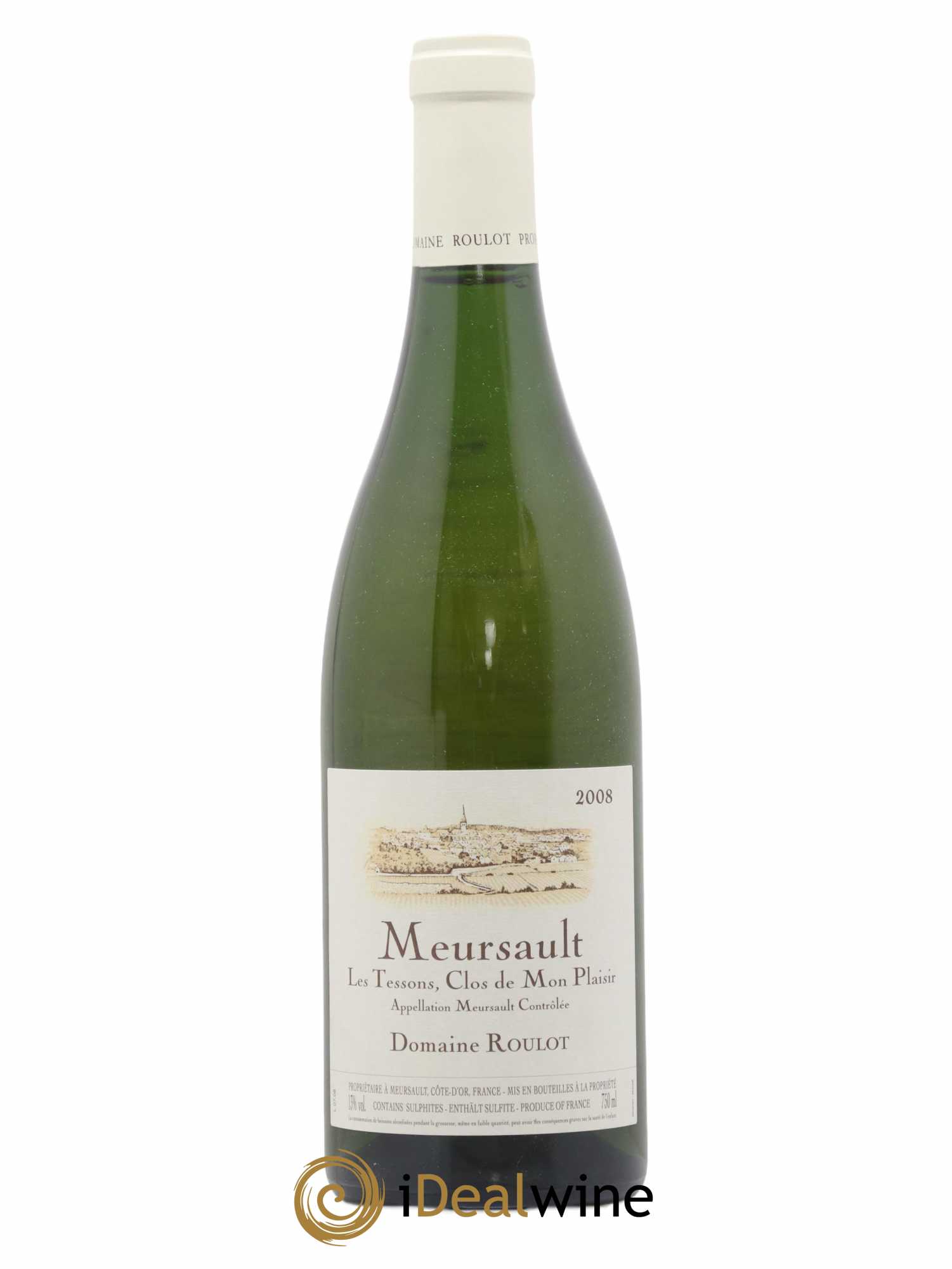 Meursault Les Tessons Clos de Mon plaisir Roulot (Domaine) 2008 - Lot de 1 bouteille - 0
