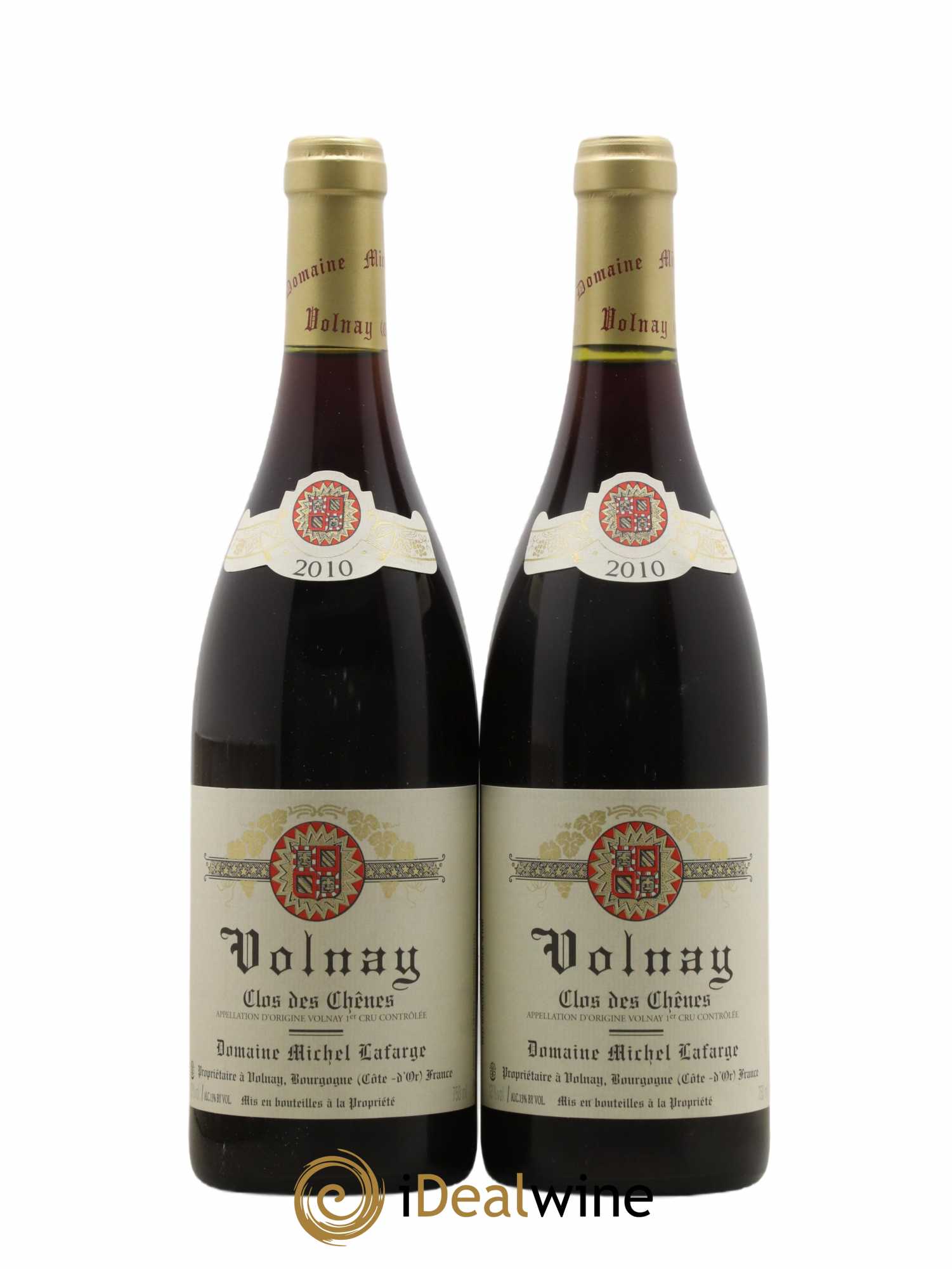 Volnay 1er Cru Clos des Chênes Lafarge (Domaine) 2010 - Lot de 2 bouteilles - 0