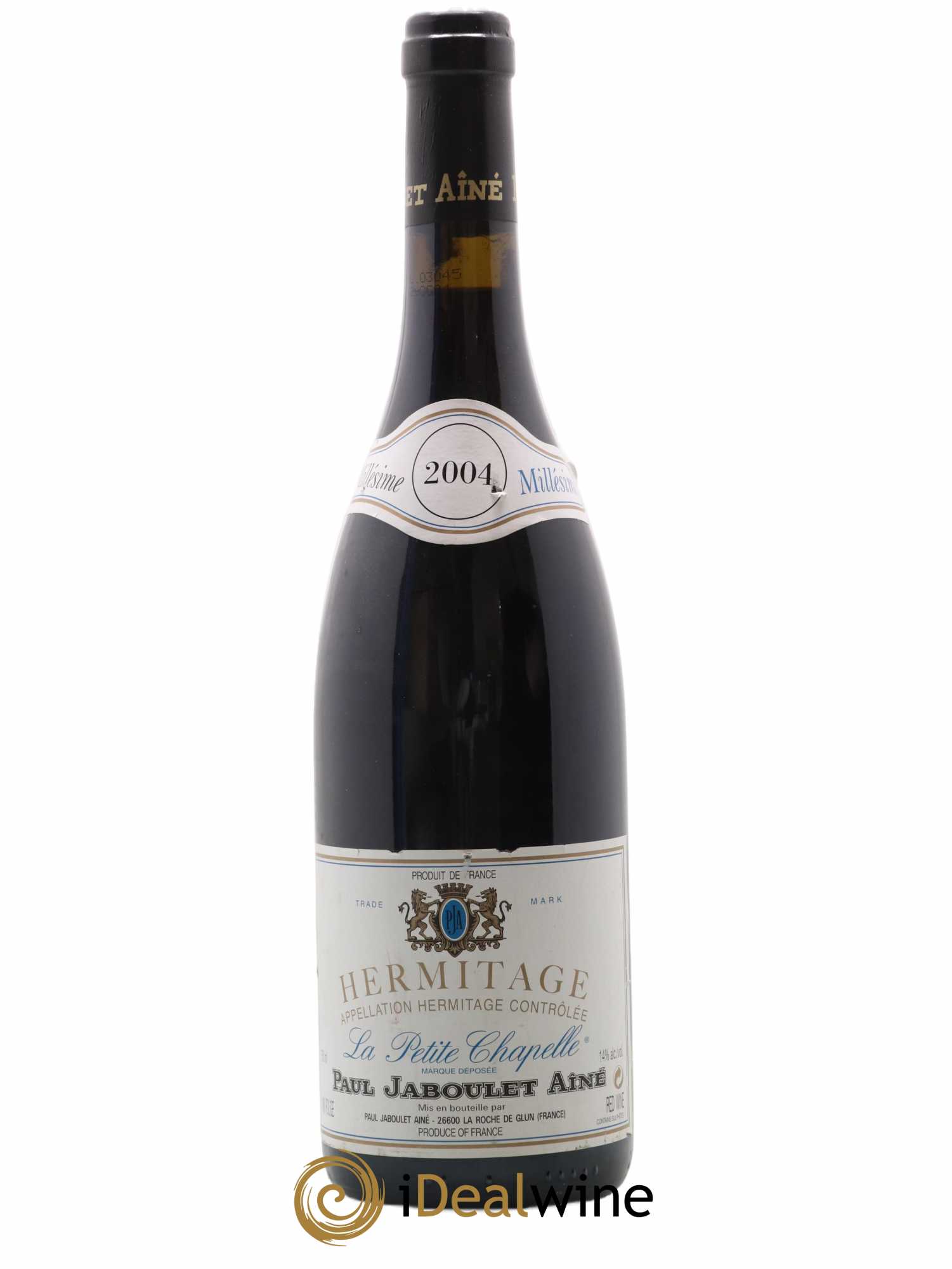 Hermitage La Petite Chapelle Paul Jaboulet Ainé 2004 - Lot de 1 bouteille - 0