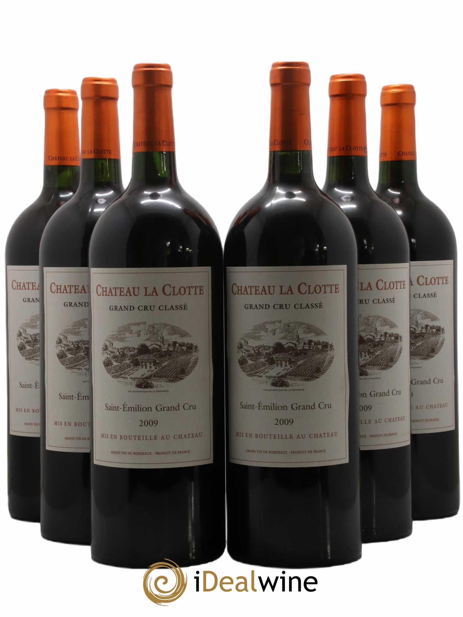 Château la Clotte 2009 - Lot de 6 magnums - 0
