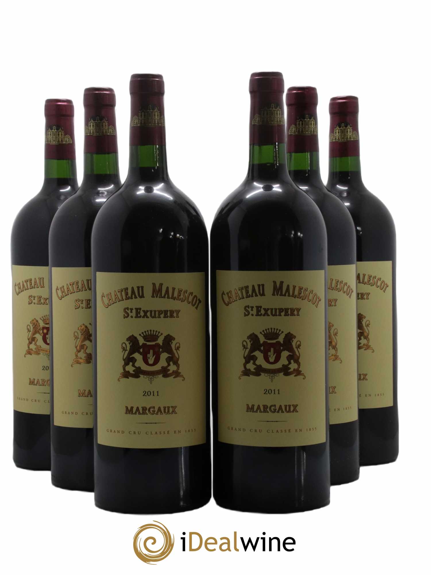 Château Malescot Saint-Exupéry 3ème Grand Cru Classé 2011 - Lot de 6 magnums - 0