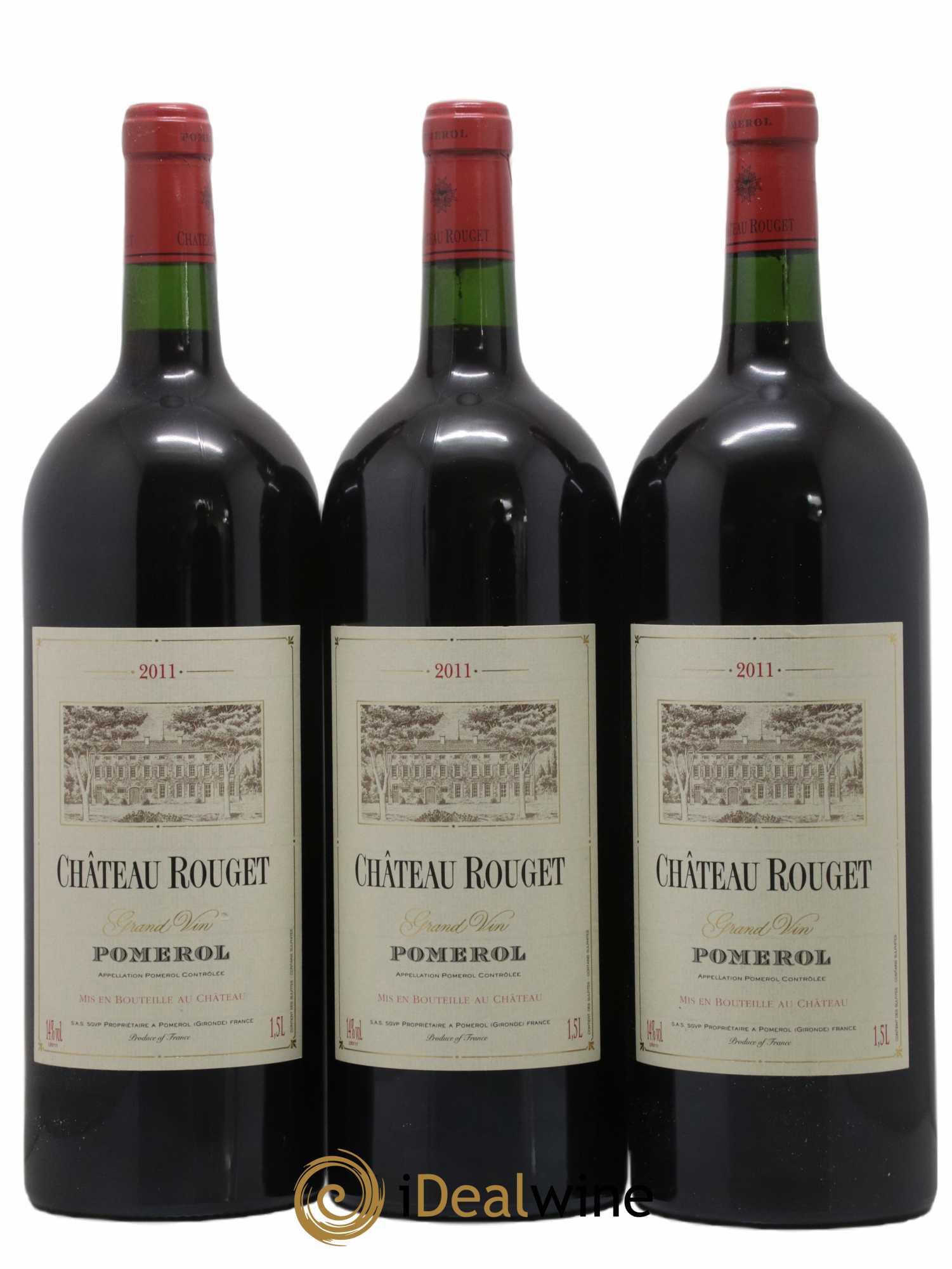 Château Rouget 2011 - Lot of 6 magnums - 2