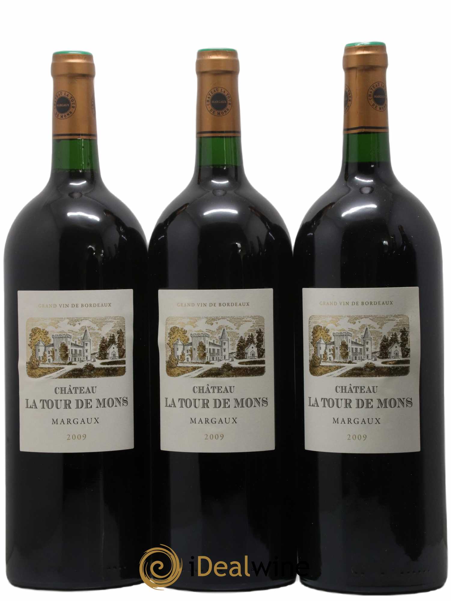 Château la Tour de Mons Cru Bourgeois 2009 - Lot de 6 magnums - 1