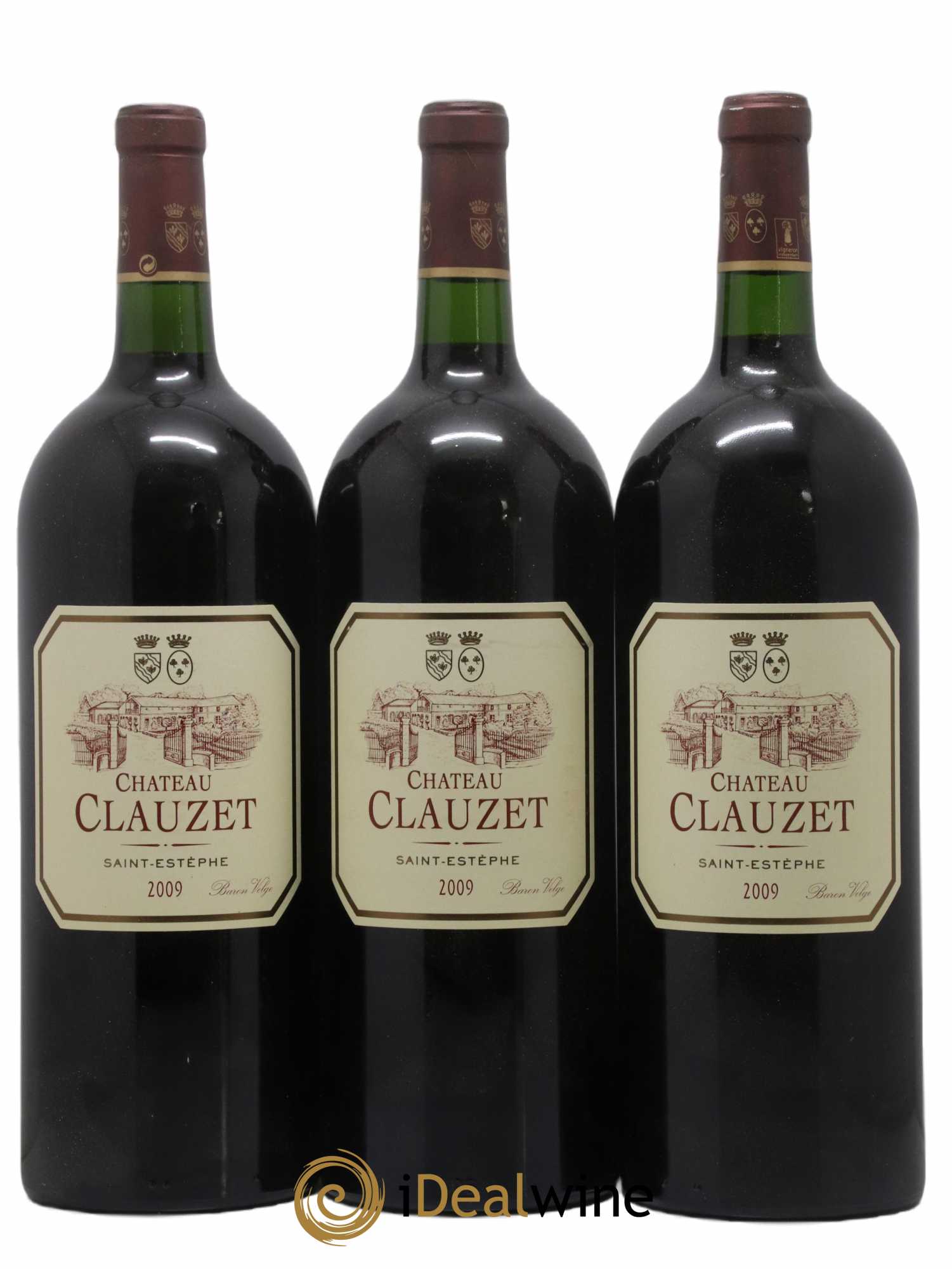 Château Clauzet 2009 - Lot de 3 magnums - 0