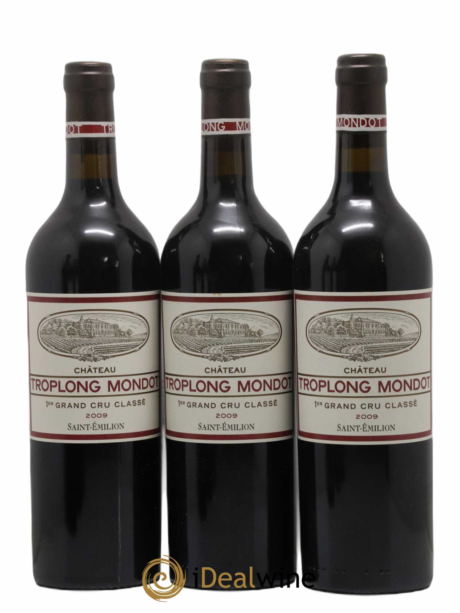 Château Troplong Mondot 1er Grand Cru Classé B 2009 - Lot de 6 bouteilles - 2