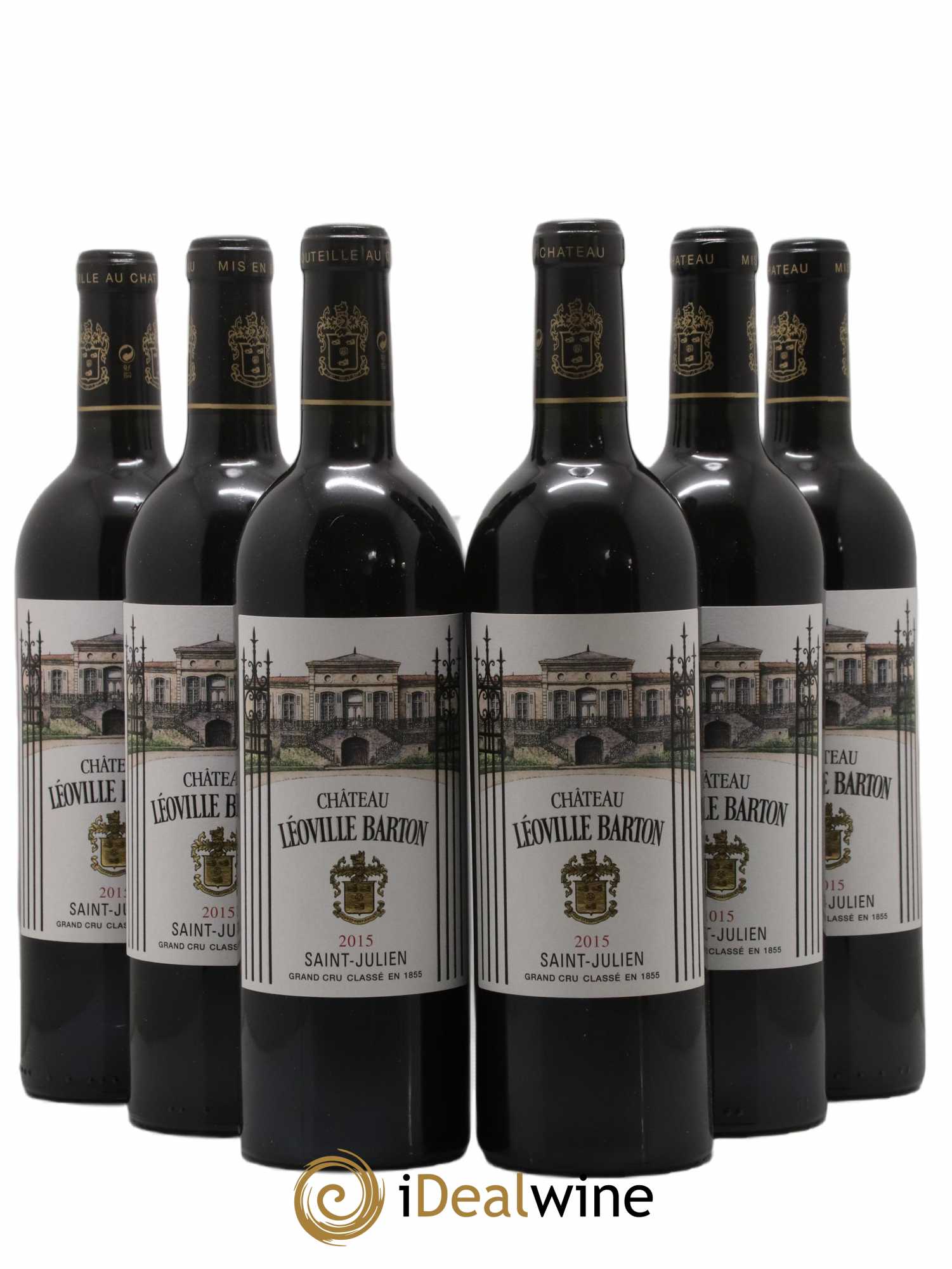 Château Léoville Barton 2ème Grand Cru Classé 2015 - Lot de 6 bouteilles - 0