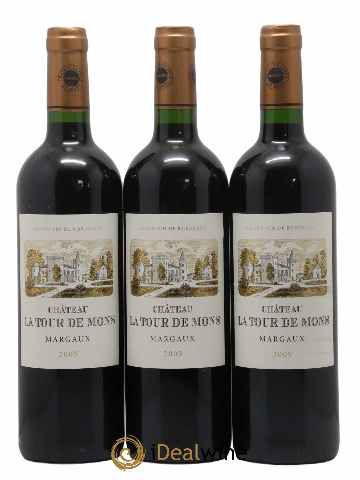 Château la Tour de Mons Cru Bourgeois 2009 - Posten von 12 Flaschen - 1