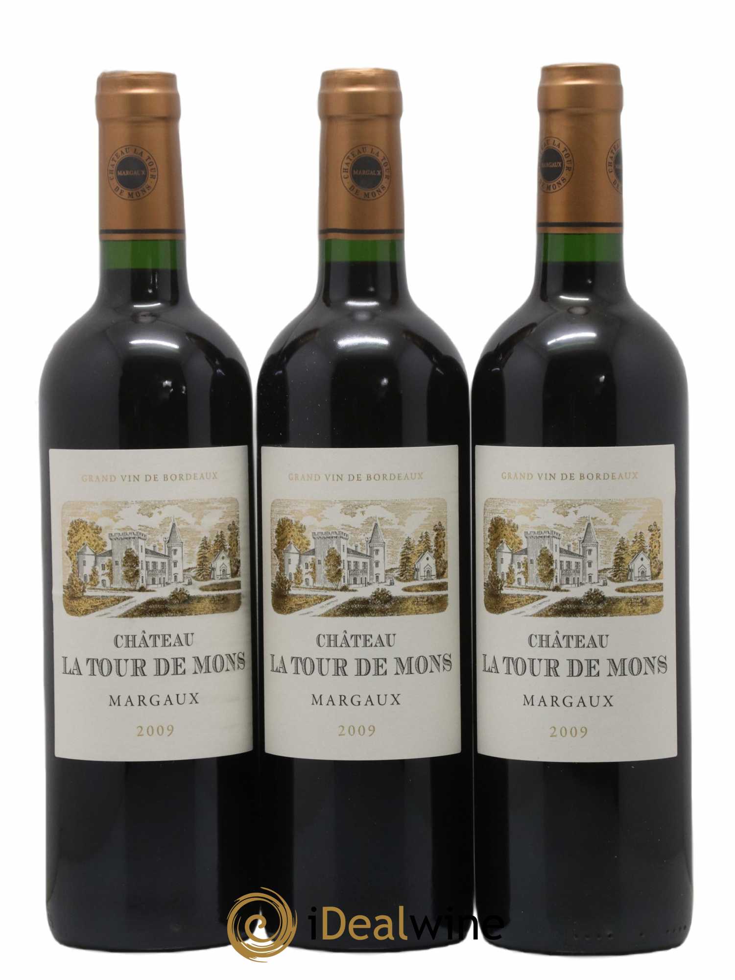 Château la Tour de Mons Cru Bourgeois 2009 - Posten von 12 Flaschen - 2