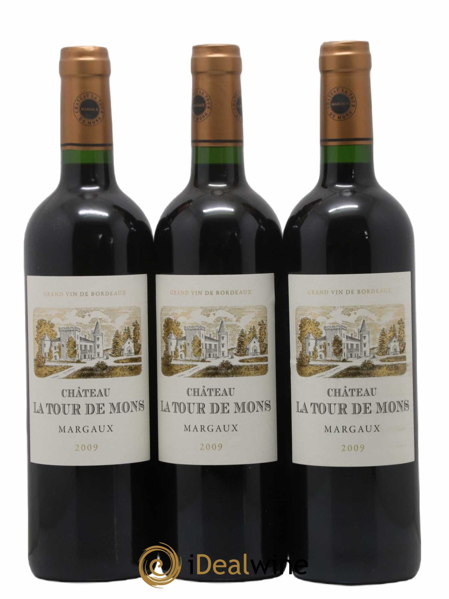 Château la Tour de Mons Cru Bourgeois 2009 - Posten von 12 Flaschen - 4