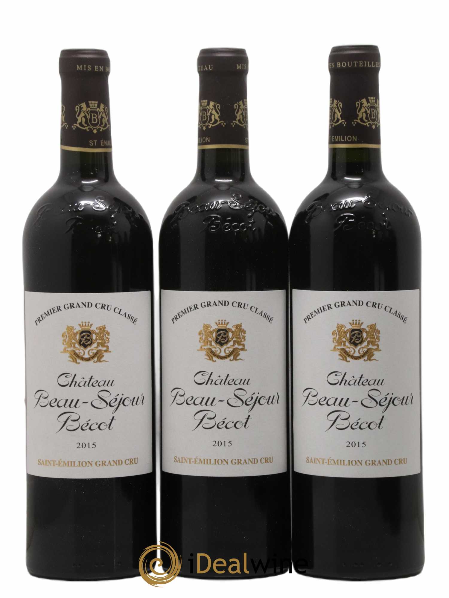 Château Beau-Séjour Bécot 1er Grand Cru Classé B 2015 - Lot of 6 bottles - 1