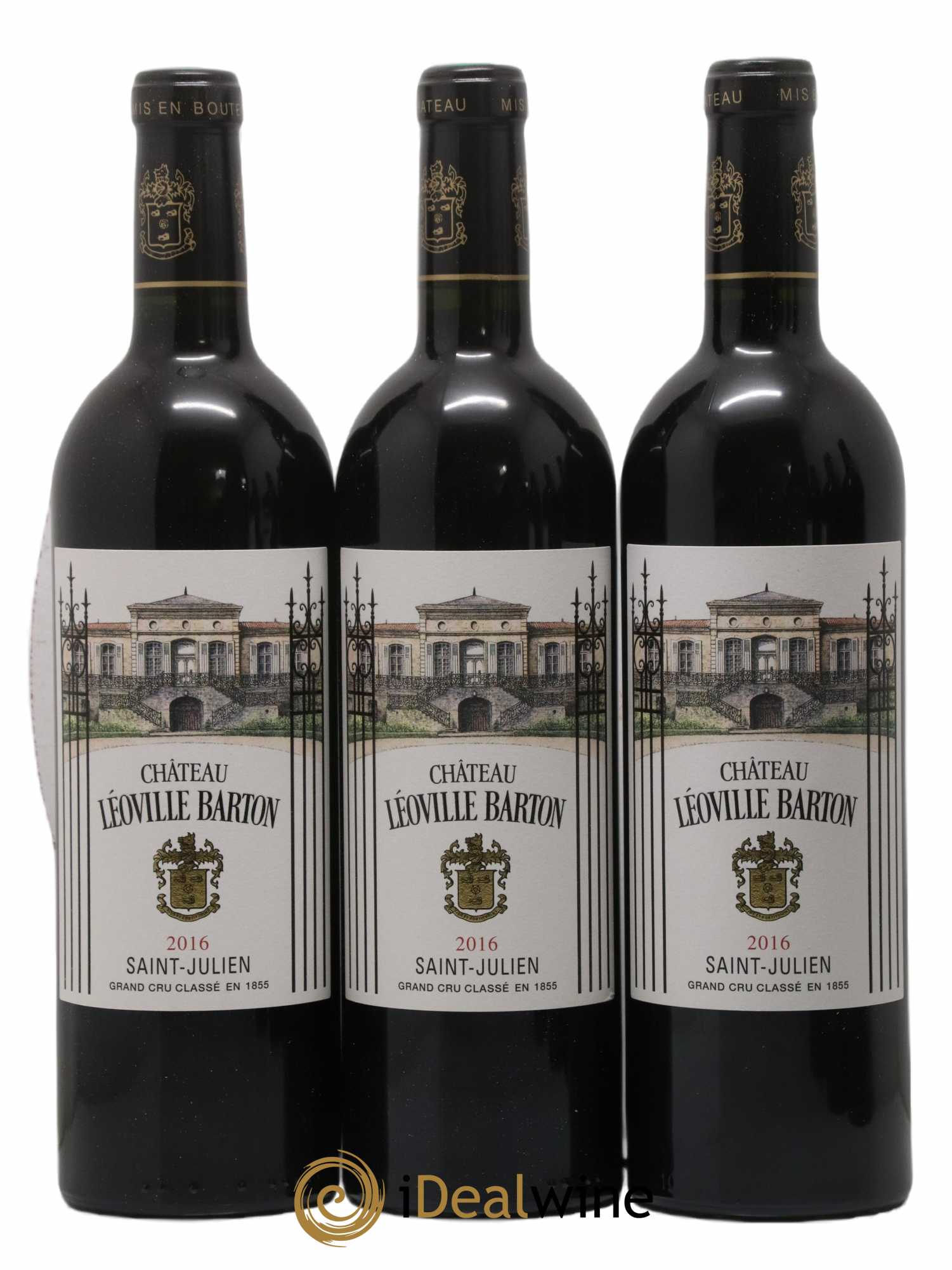 Château Léoville Barton 2ème Grand Cru Classé 2016 - Lot de 6 bouteilles - 1