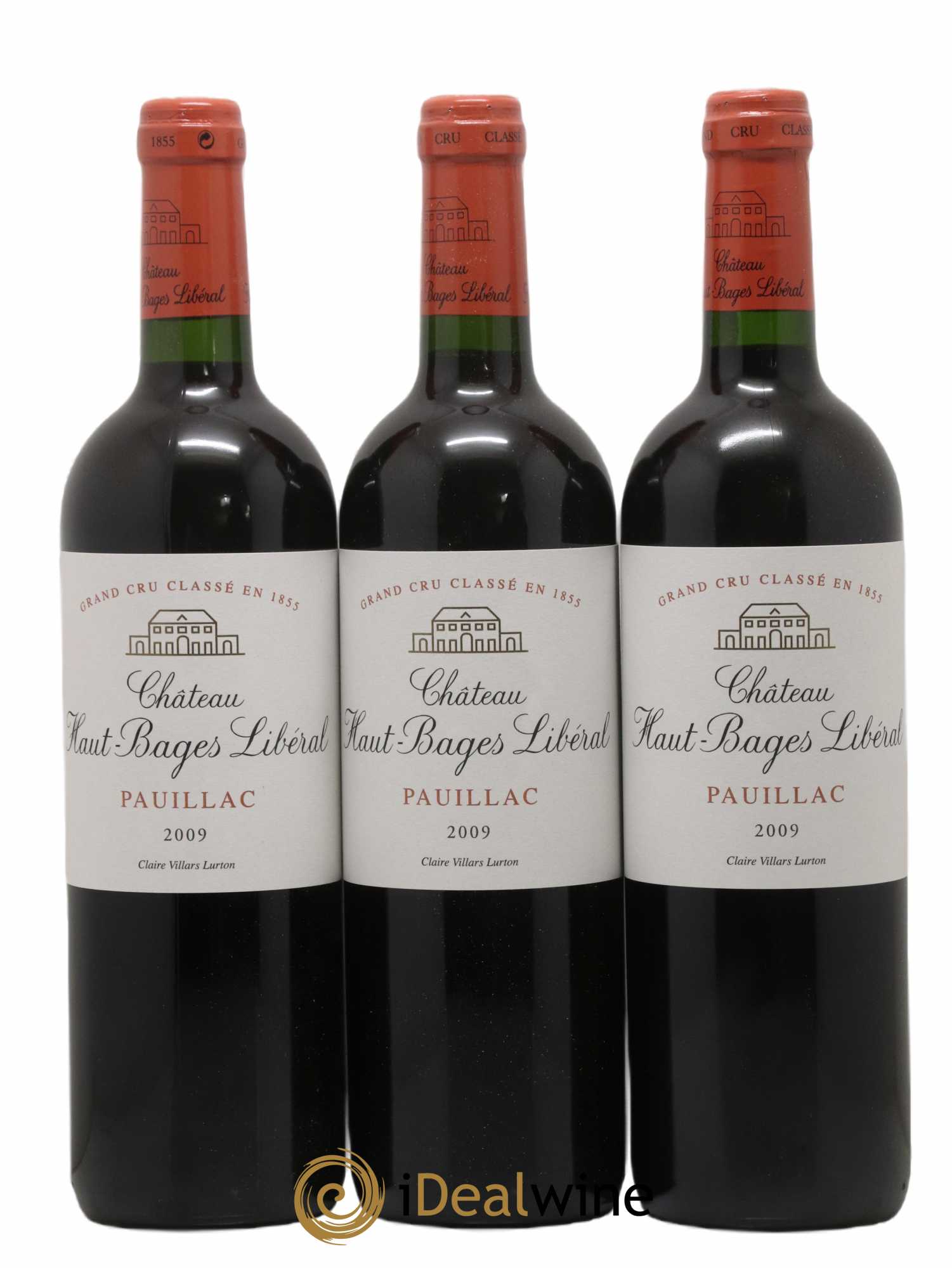 Château Haut Bages Libéral 5ème Grand Cru Classé 2009 - Lot de 12 bouteilles - 3