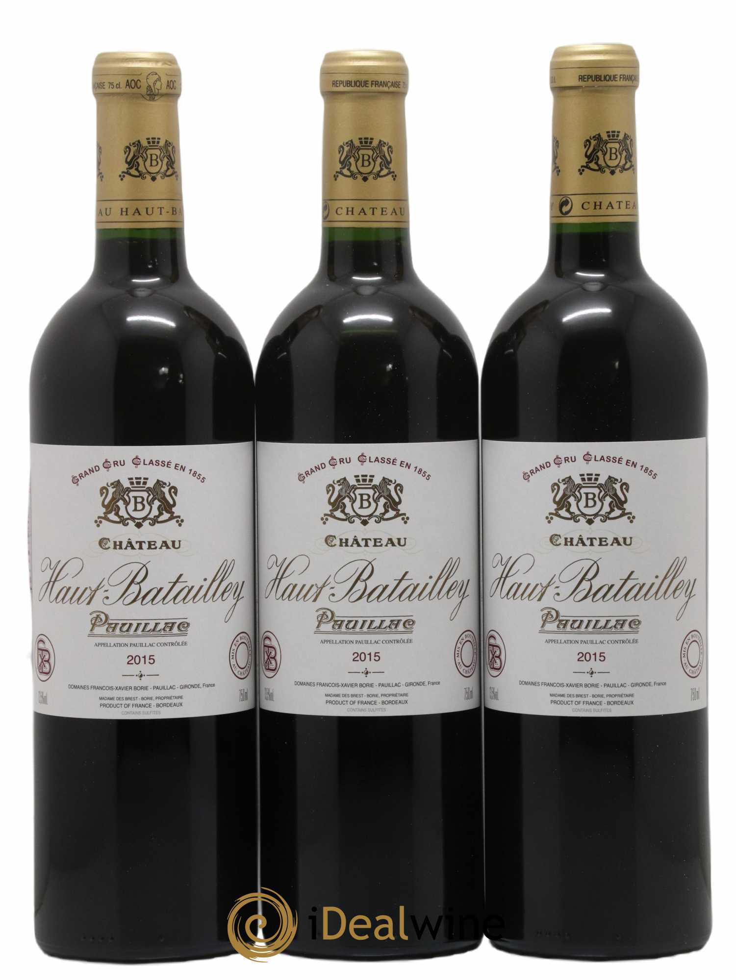 Château Haut Batailley 5ème Grand Cru Classé 2015 - Lot de 6 bouteilles - 2