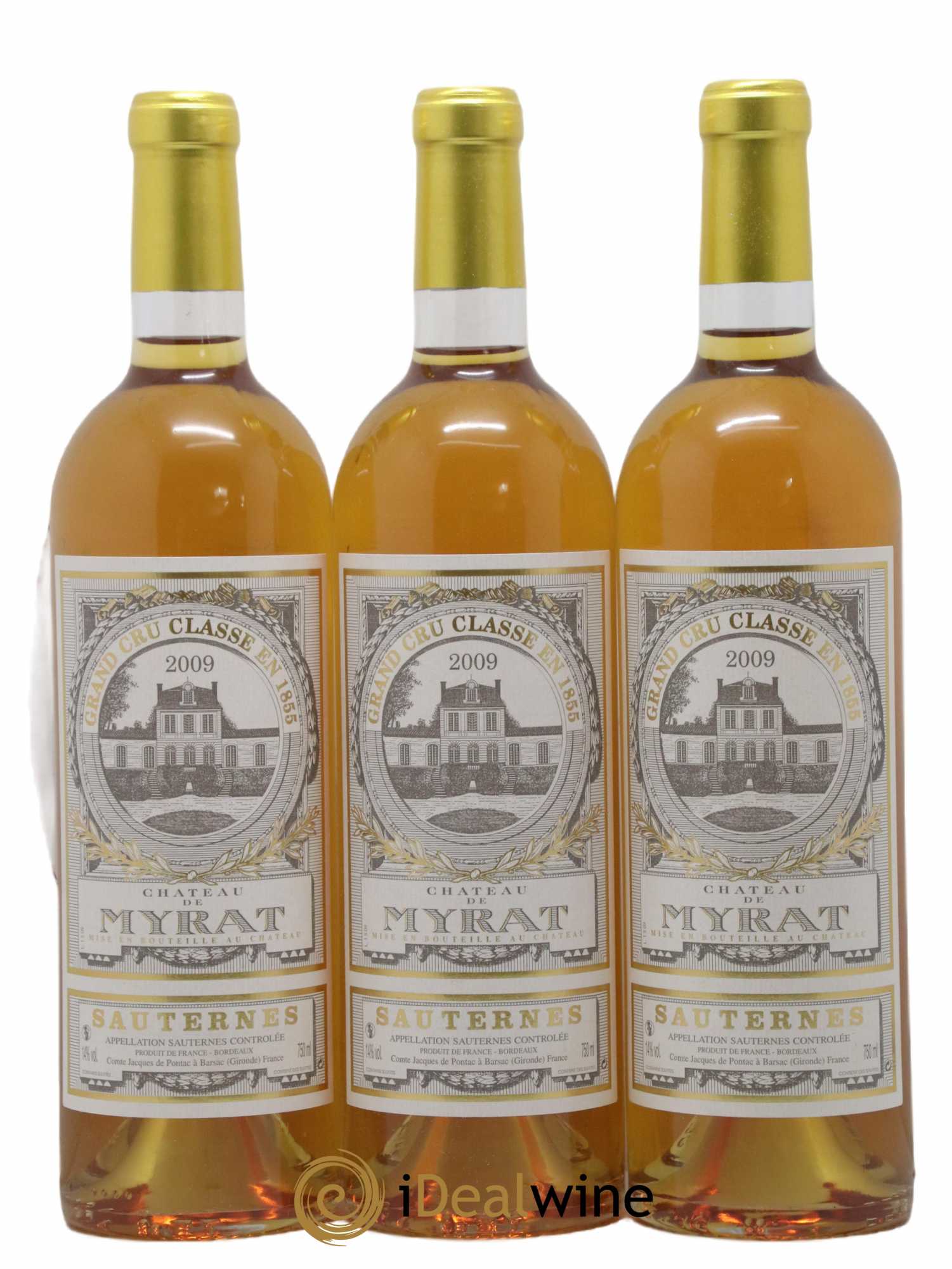 Château de Myrat 2ème Grand Cru Classé 2009 - Lotto di 12 bottiglie - 4