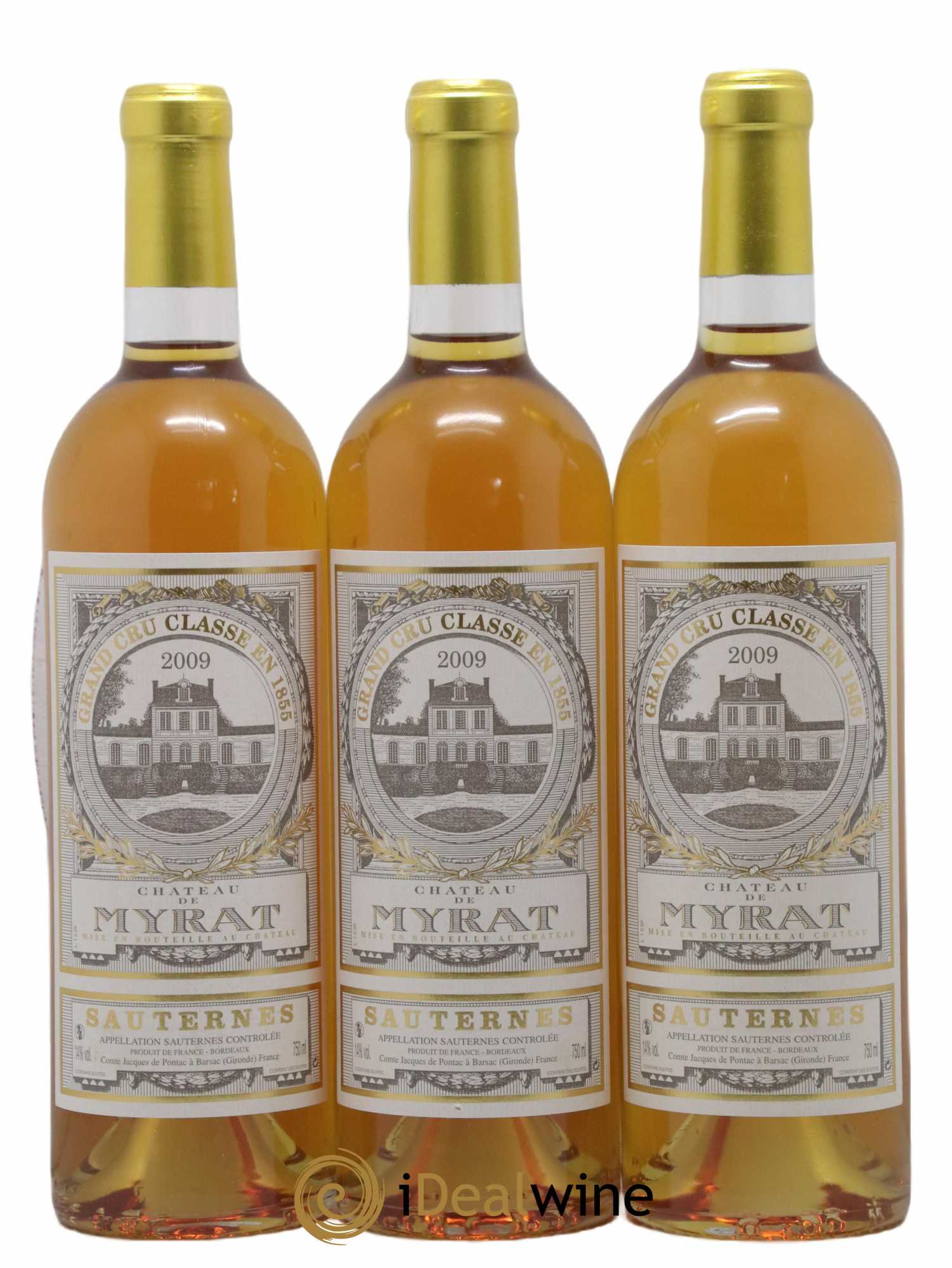 Château de Myrat 2ème Grand Cru Classé 2009 - Lotto di 12 bottiglie - 4