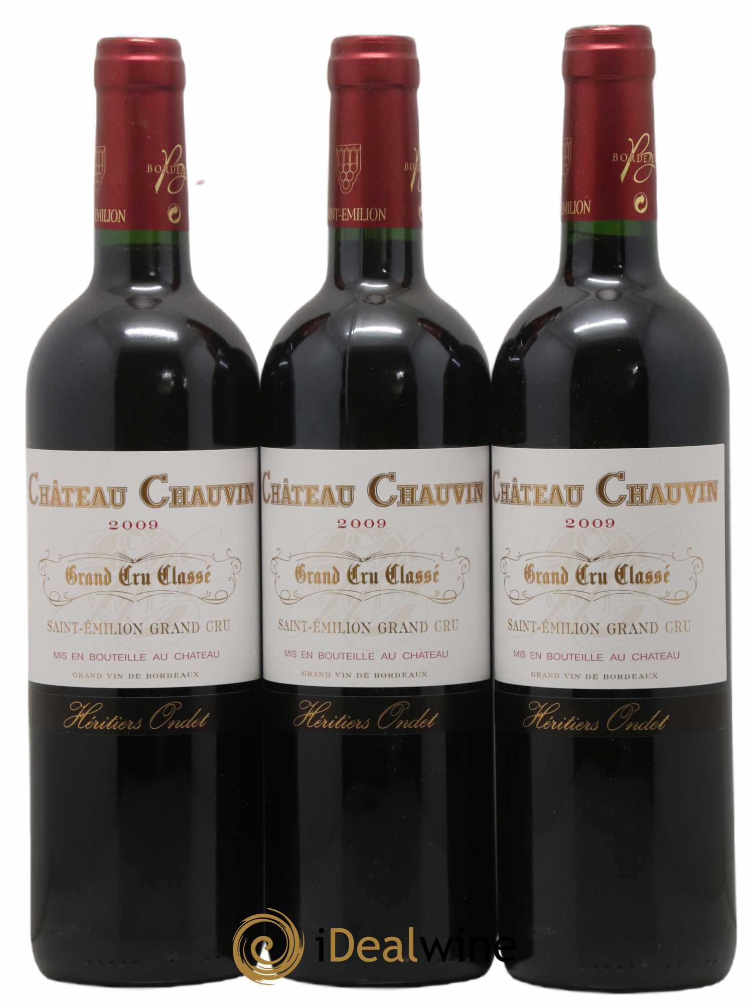 Château Chauvin Grand Cru Classé 2009 - Lot de 12 bouteilles - 2
