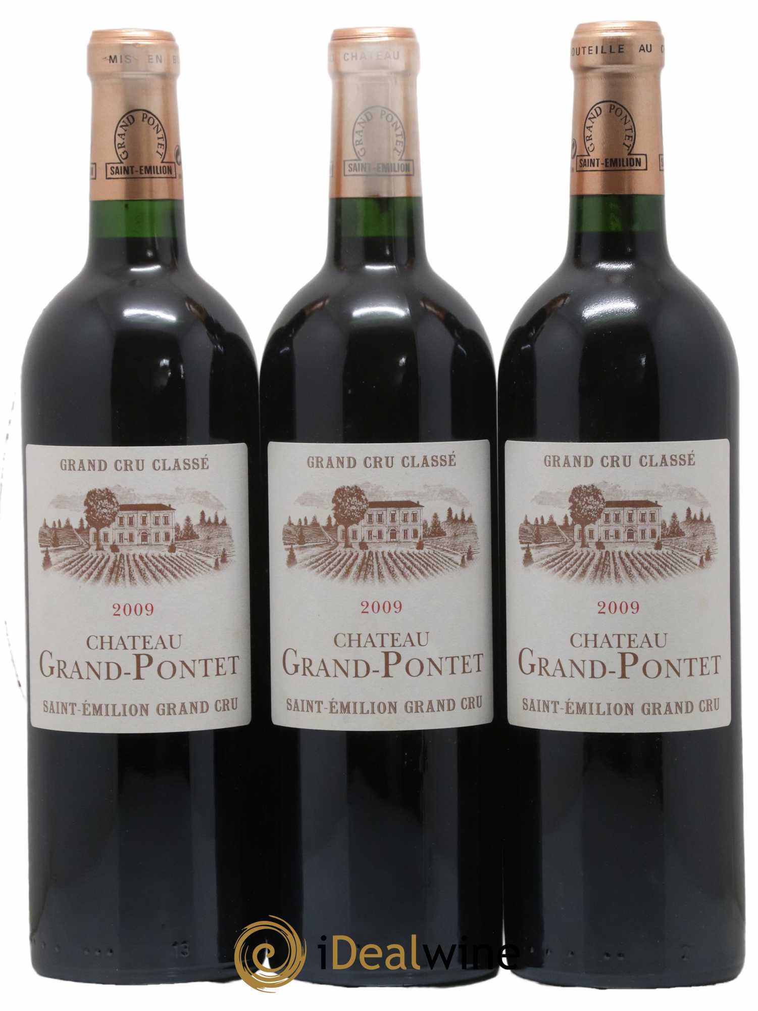 Château Grand Pontet Grand Cru Classé 2009 - Lot de 12 bouteilles - 4