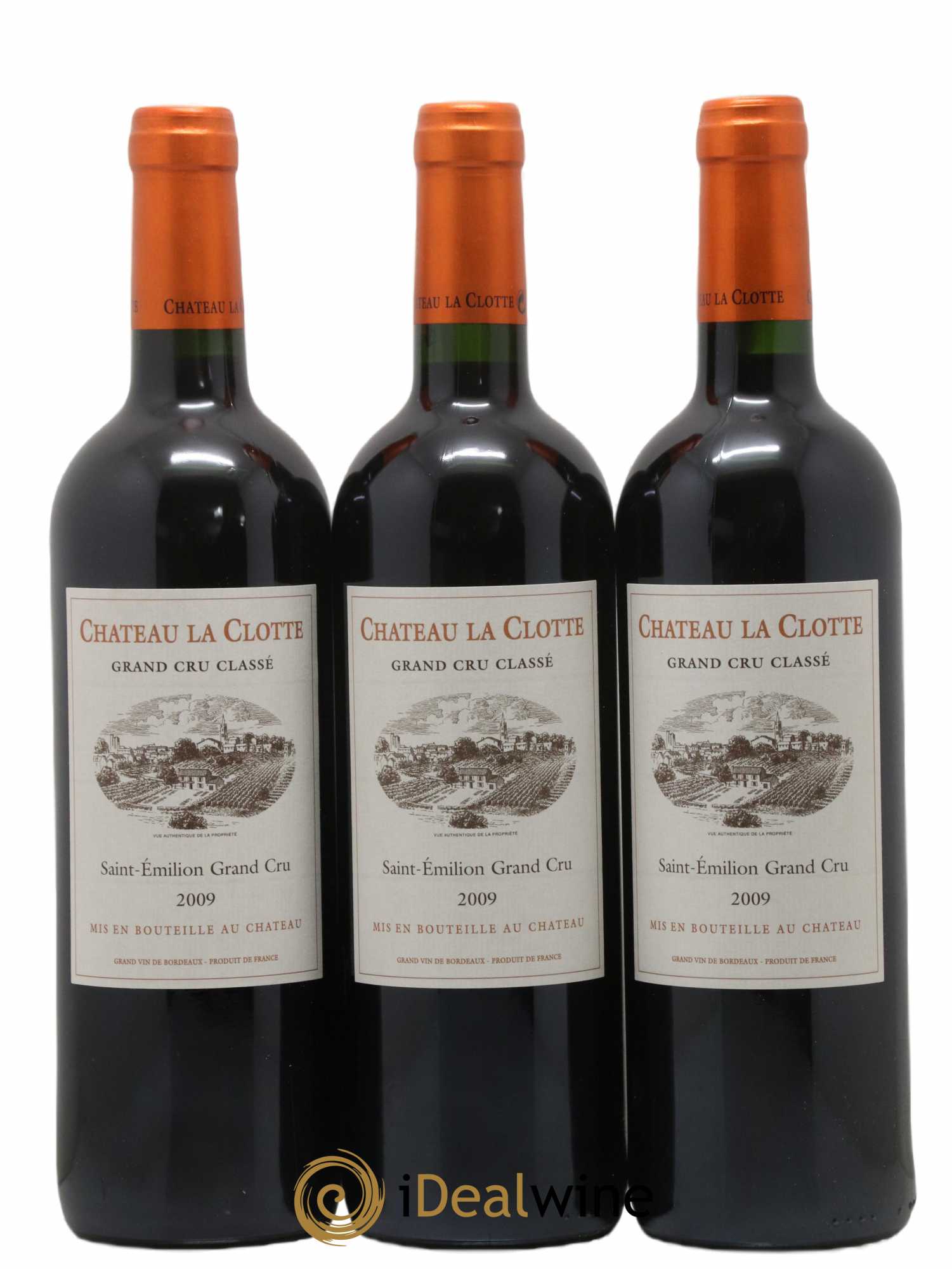 Château la Clotte 2009 - Lot de 12 bouteilles - 1