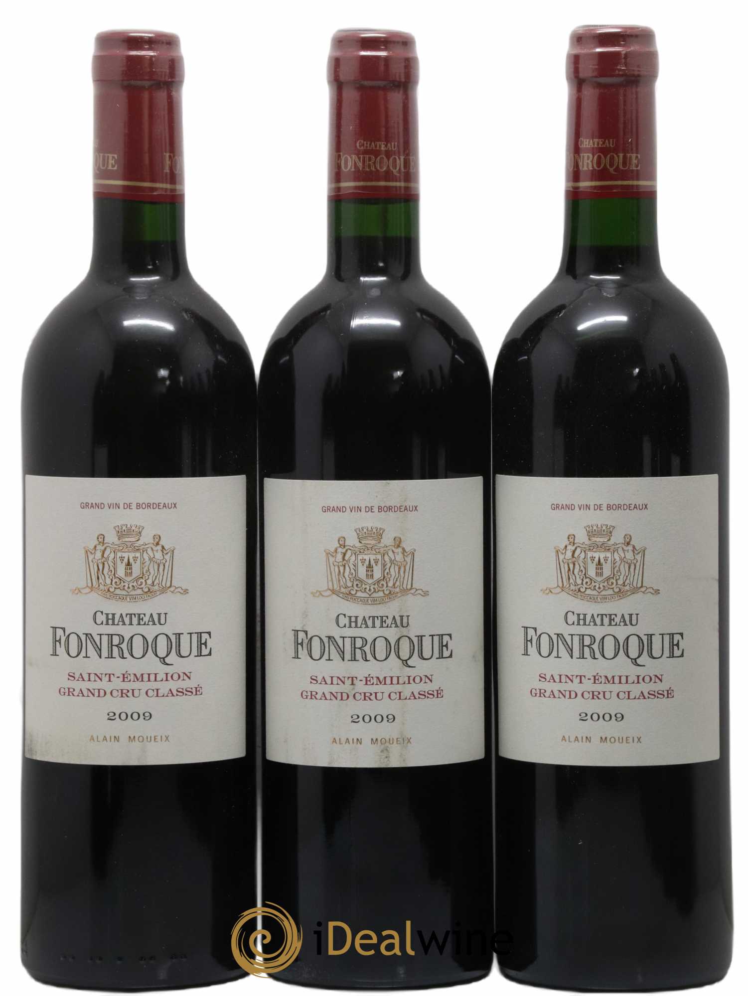 Château Fonroque Grand Cru Classé 2009 - Lot de 12 bouteilles - 1