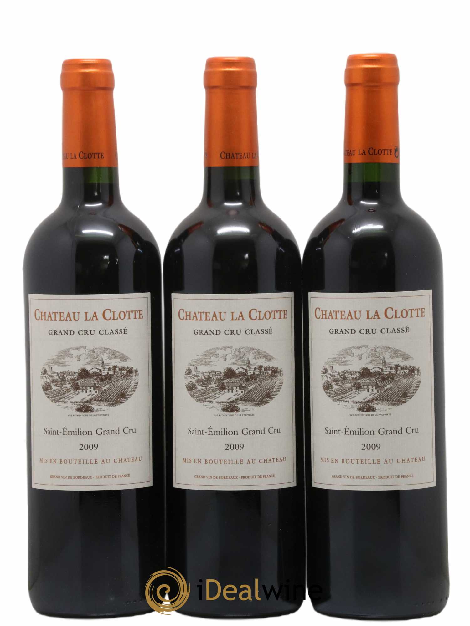 Château la Clotte 2009 - Lot de 12 bouteilles - 2