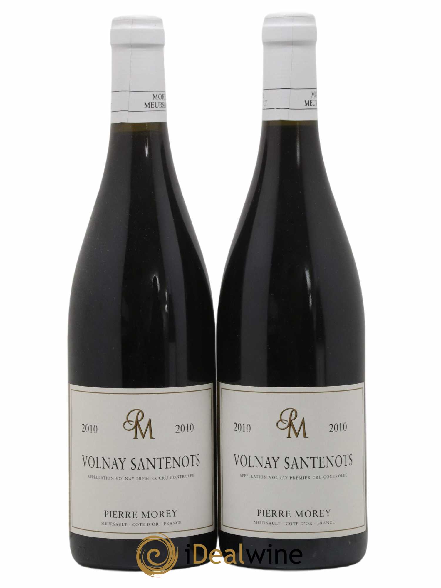 Volnay 1er Cru Les Santenots Pierre Morey (Domaine) 2010 - Lot de 2 bouteilles - 0
