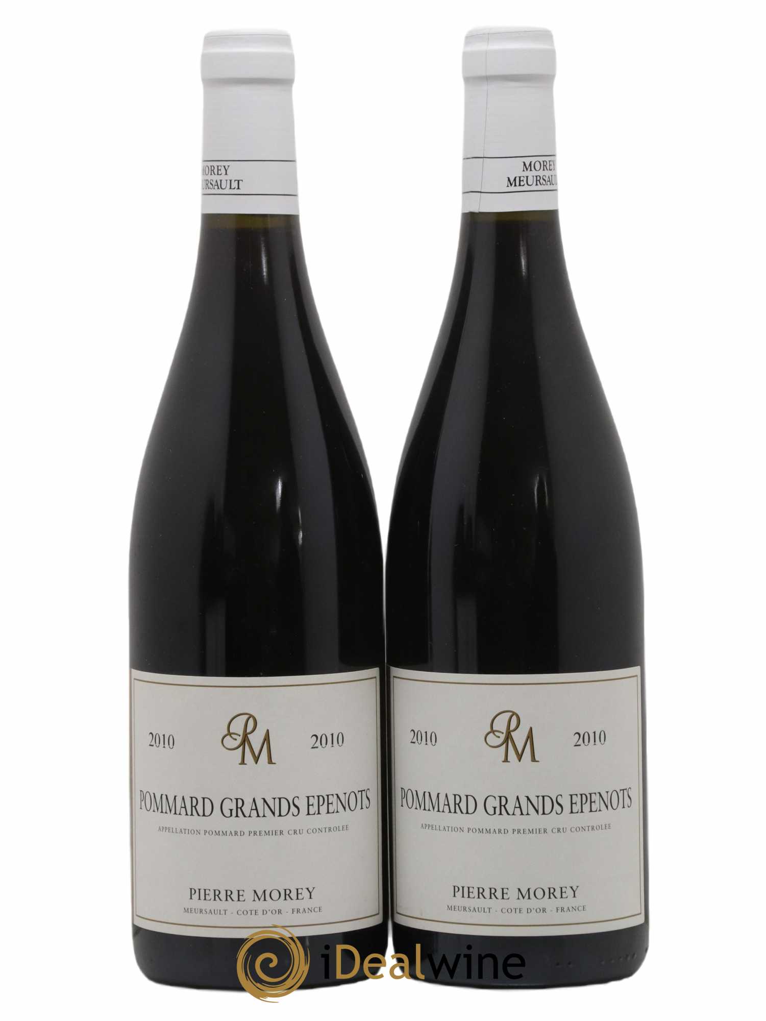 Pommard 1er Cru Grands Epenots Pierre Morey (Domaine) 2010 - Lot de 2 bouteilles - 0