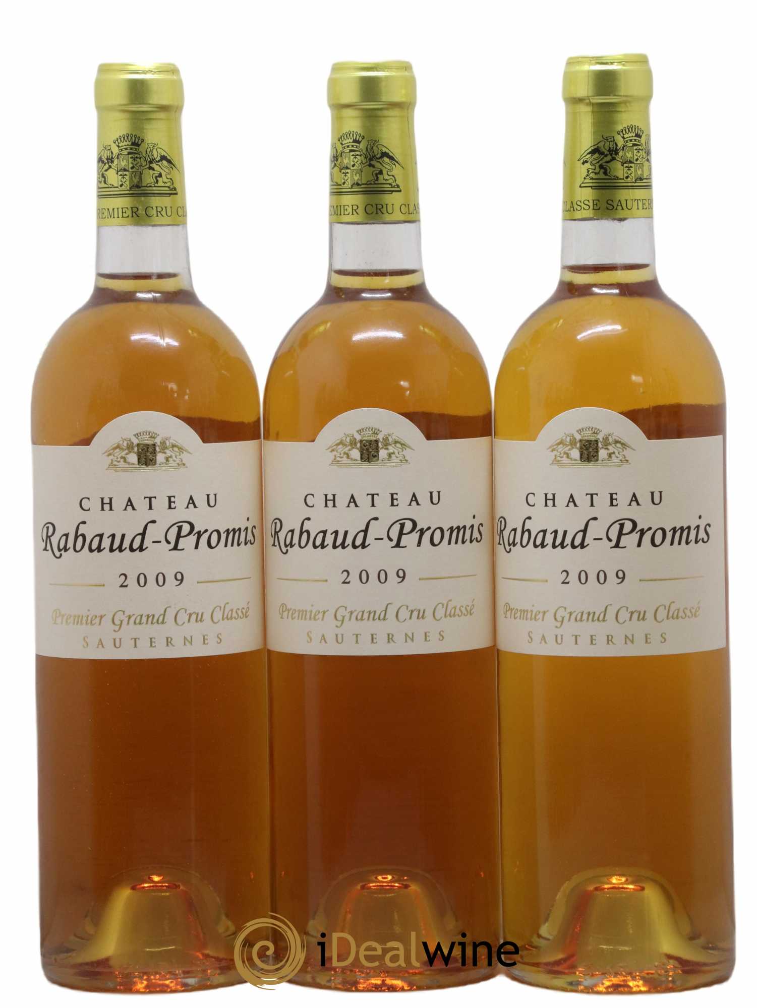 Château Rabaud Promis 1er Grand Cru Classé 2009 - Lotto di 12 bottiglie - 1
