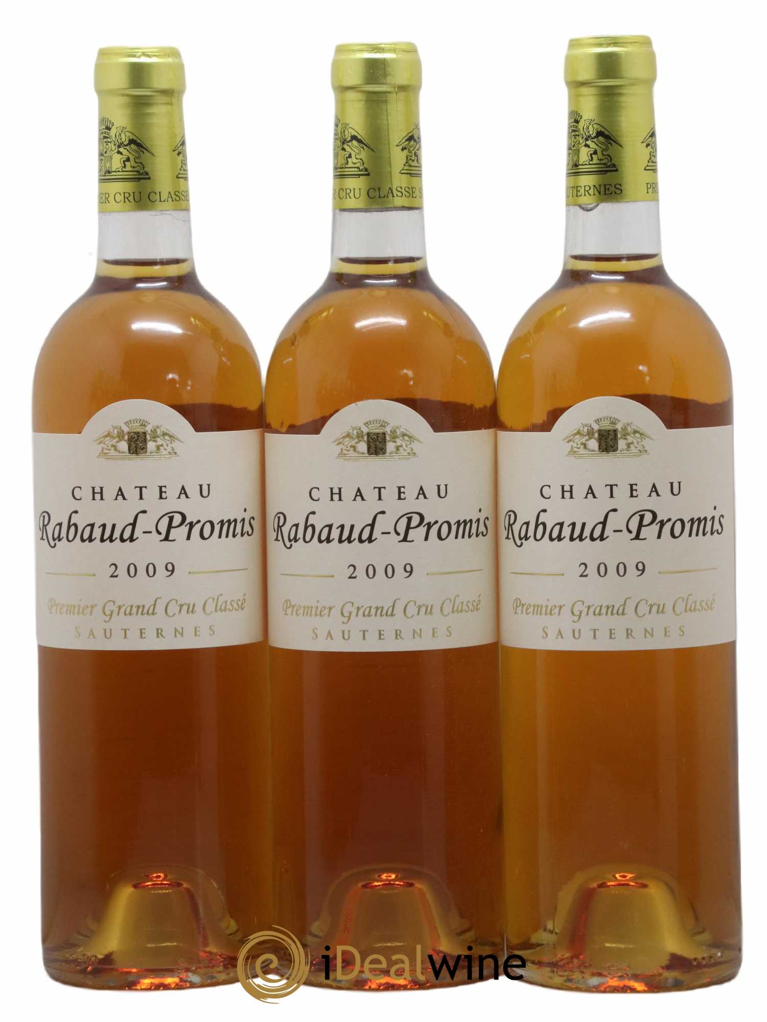 Château Rabaud Promis 1er Grand Cru Classé 2009 - Lotto di 12 bottiglie - 2