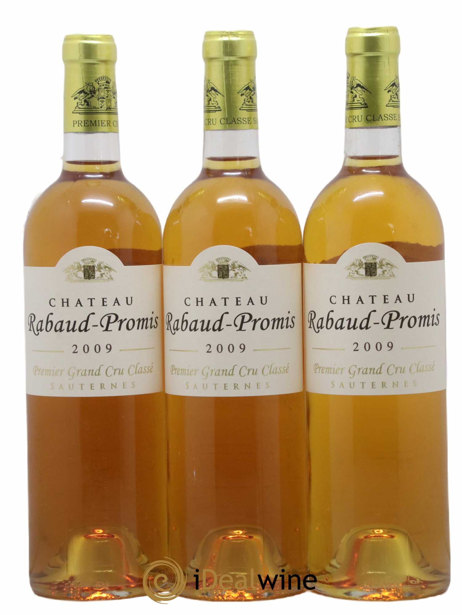 Château Rabaud Promis 1er Grand Cru Classé 2009 - Lotto di 12 bottiglie - 4