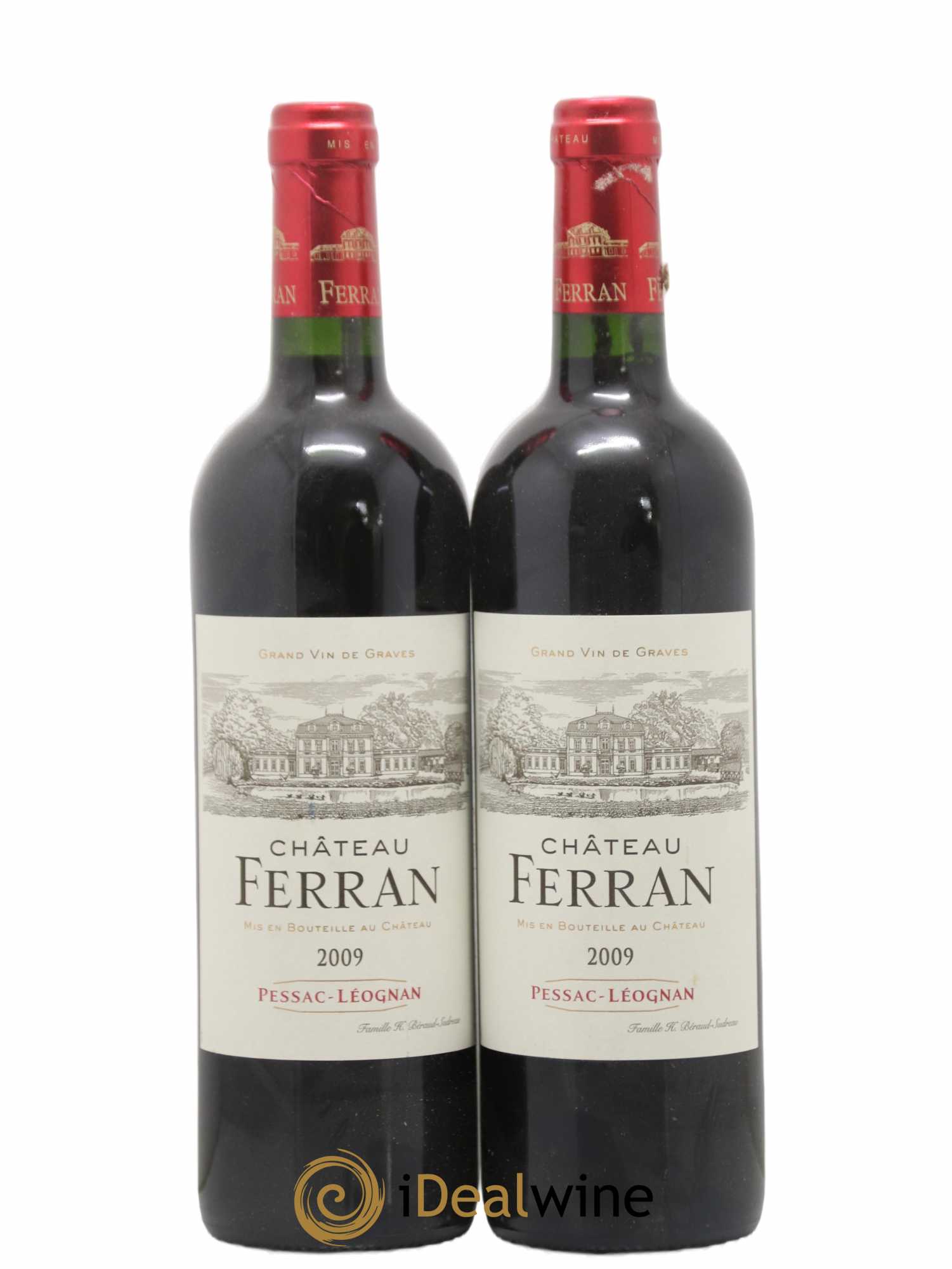Pessac-Léognan Château Ferran 2009 - Lot de 2 bouteilles - 0