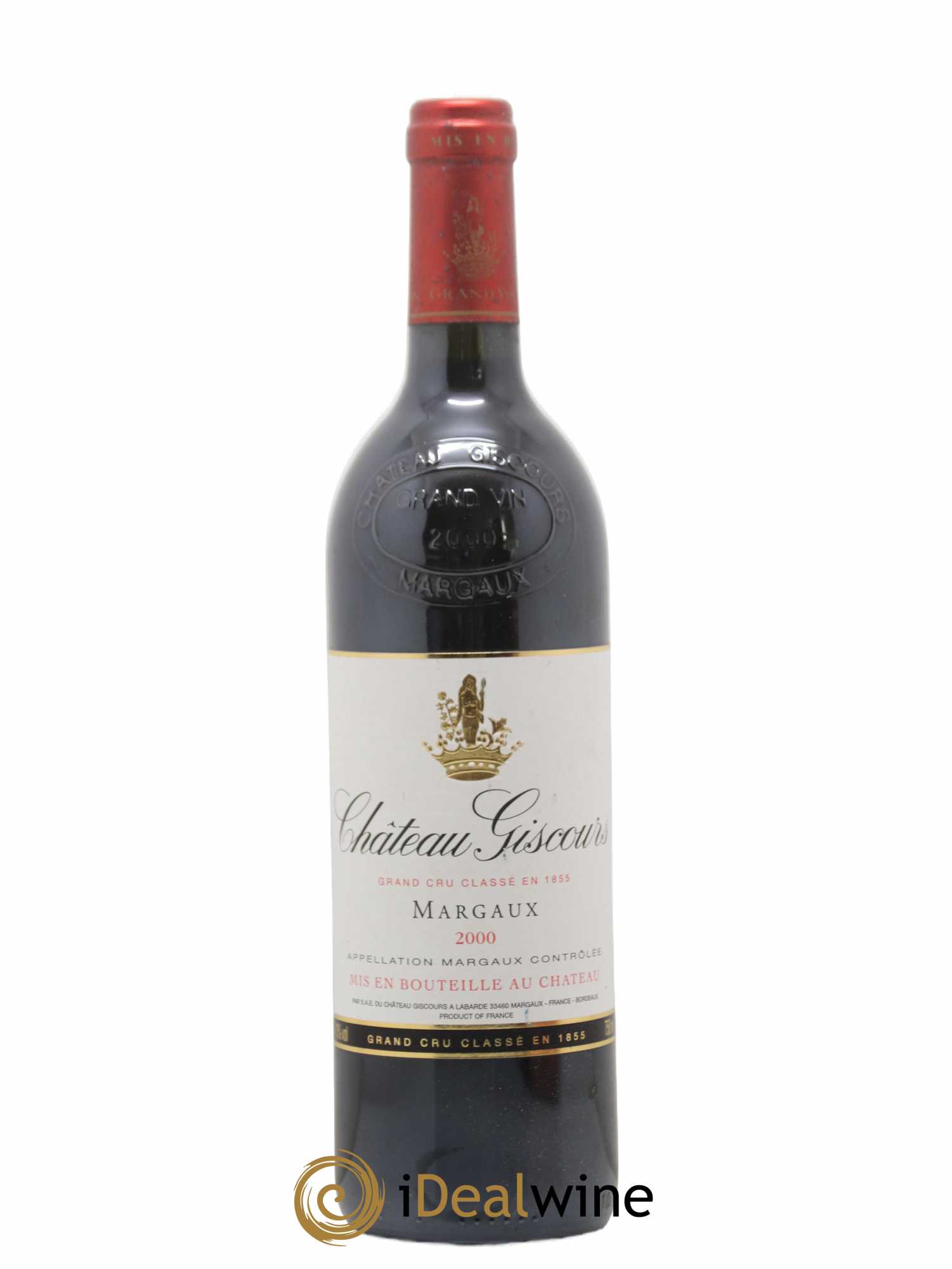Château Giscours 3ème Grand Cru Classé 2000 - Lot de 1 bouteille - 0