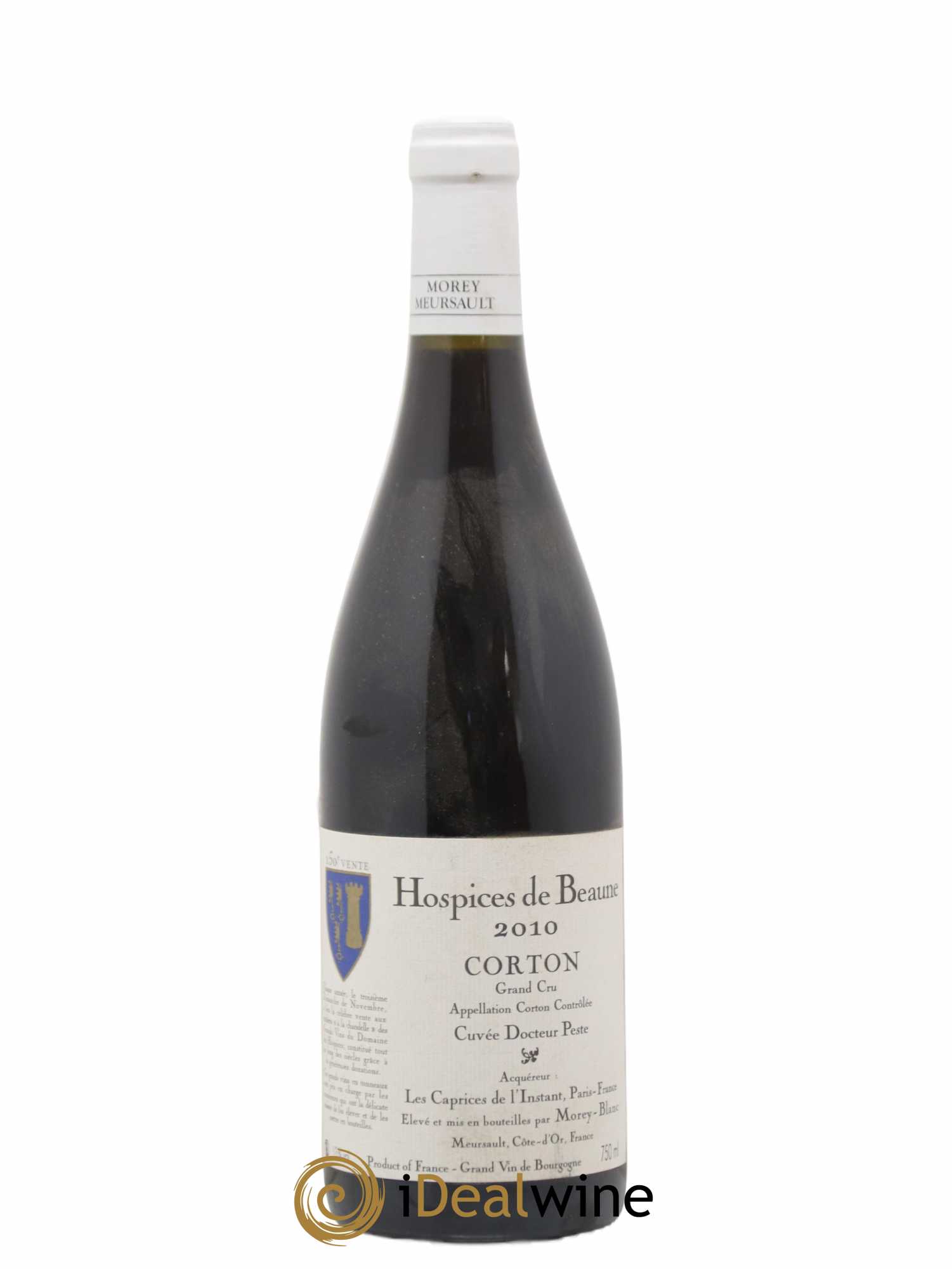 Corton Grand Cru Cuvee Du Docteur Peste Hospices De Beaune Morey-Blanc 2010 - Lot de 1 bouteille - 0