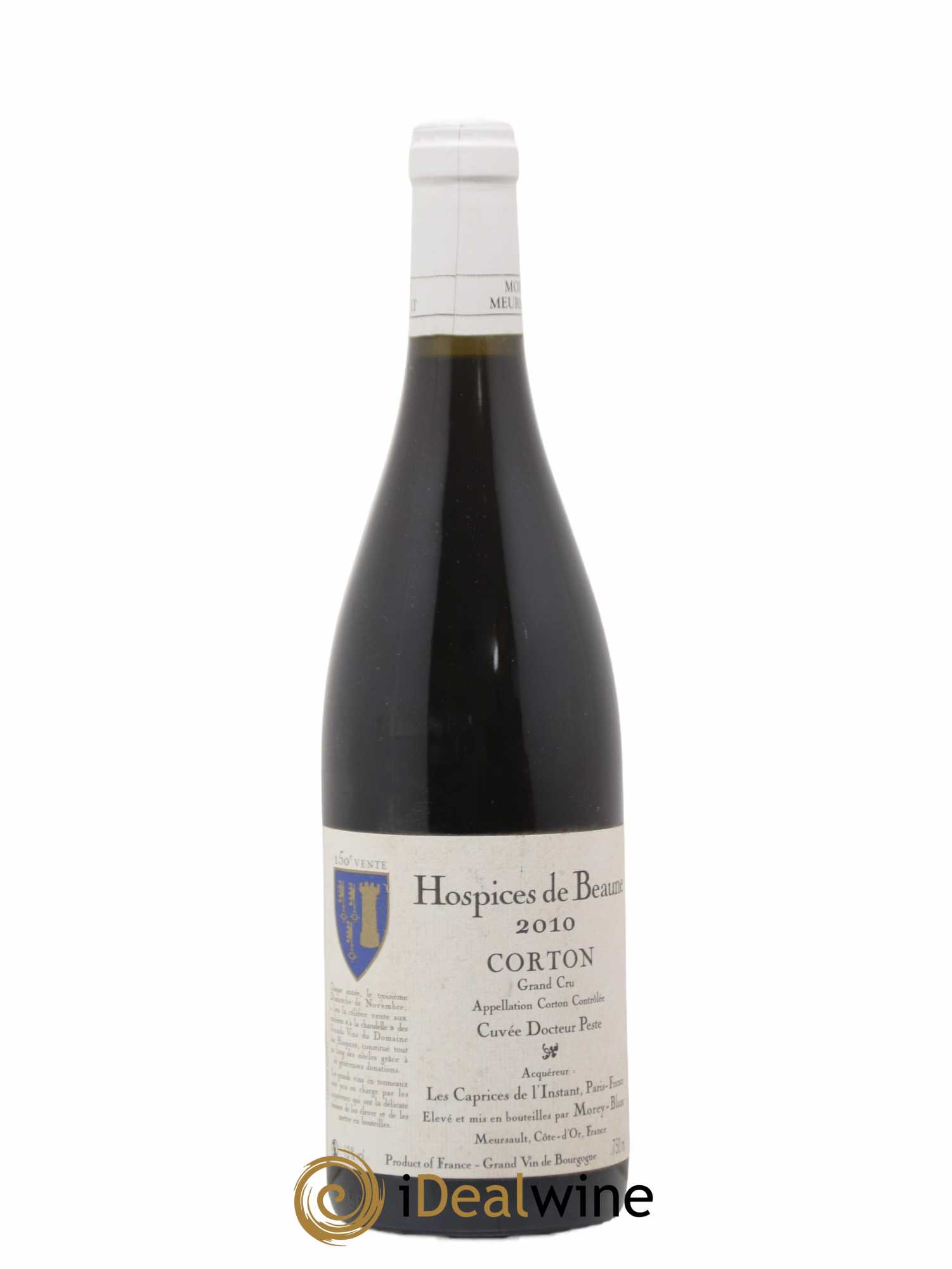 Corton Grand Cru Cuvee Du Docteur Peste Hospices De Beaune Morey-Blanc 2010 - Lot de 1 bouteille - 0