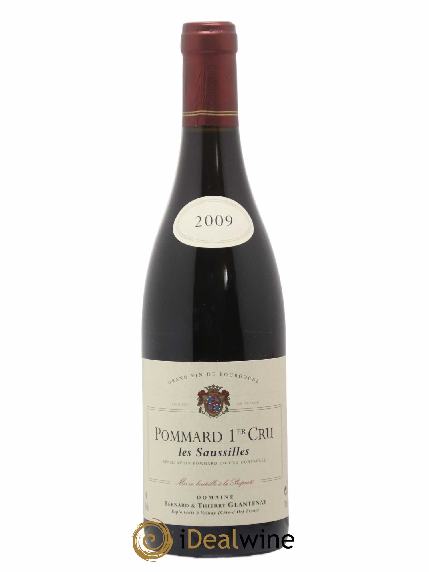 Pommard 1er Cru Les Saussilles Bernard et Thierry Glantenay (Domaine) 2009 - Lot de 1 bouteille - 0