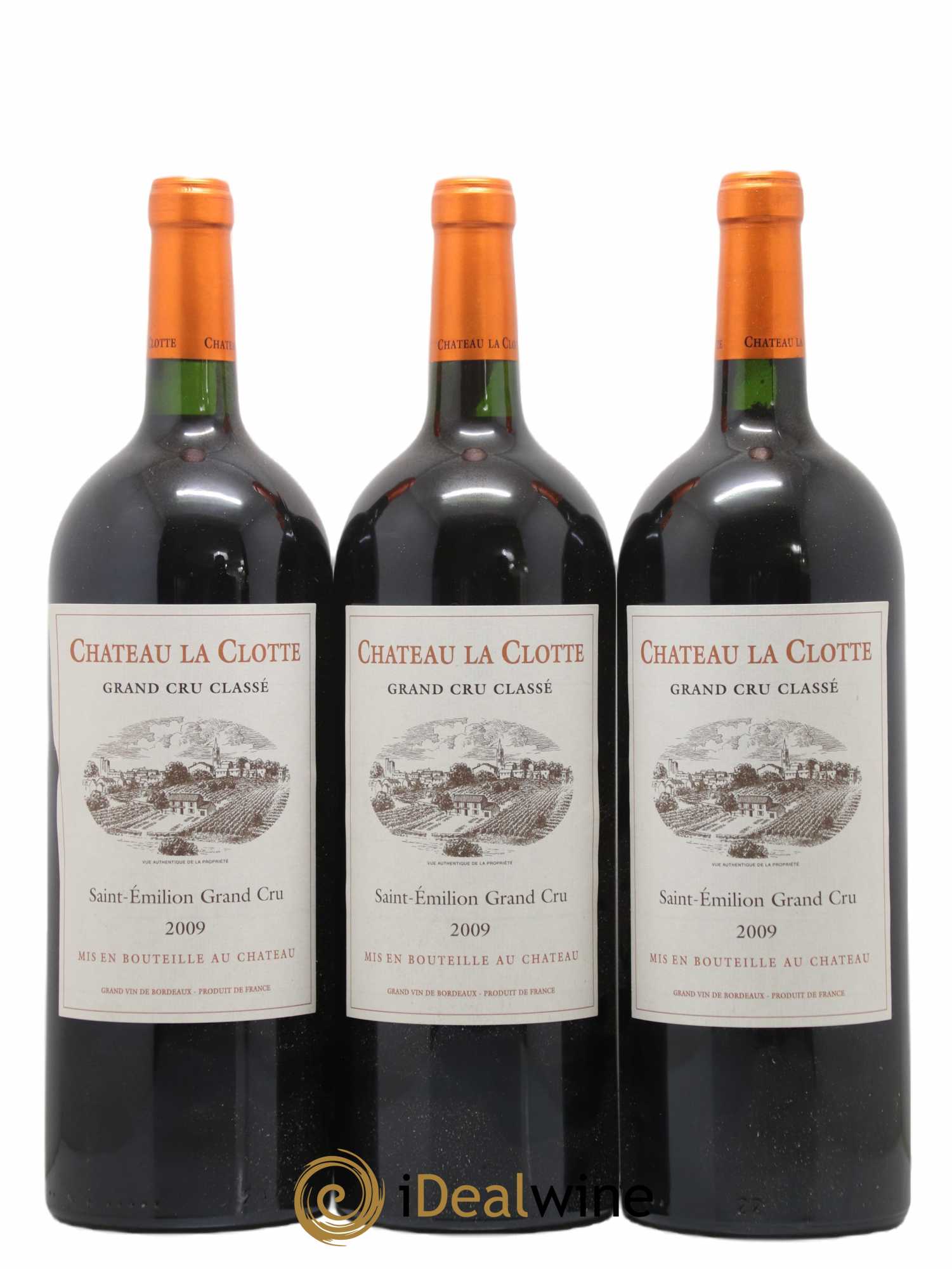 Château la Clotte 2009 - Lot de 3 magnums - 0