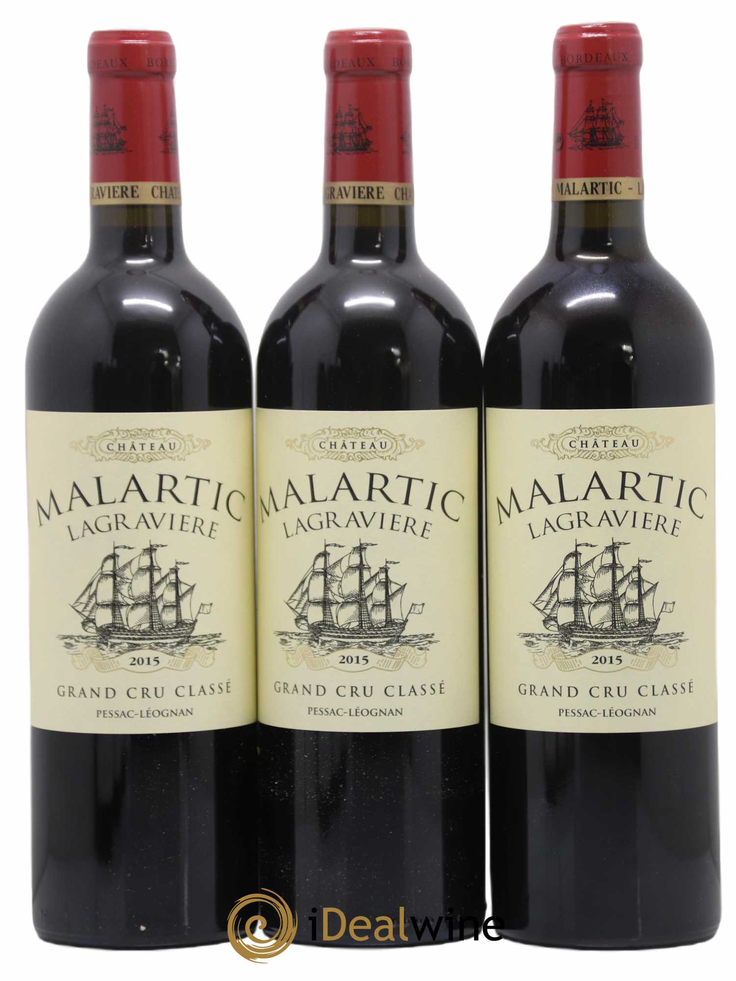Château Malartic-Lagravière Cru Classé de Graves 2015 - Lot de 6 bouteilles - 2
