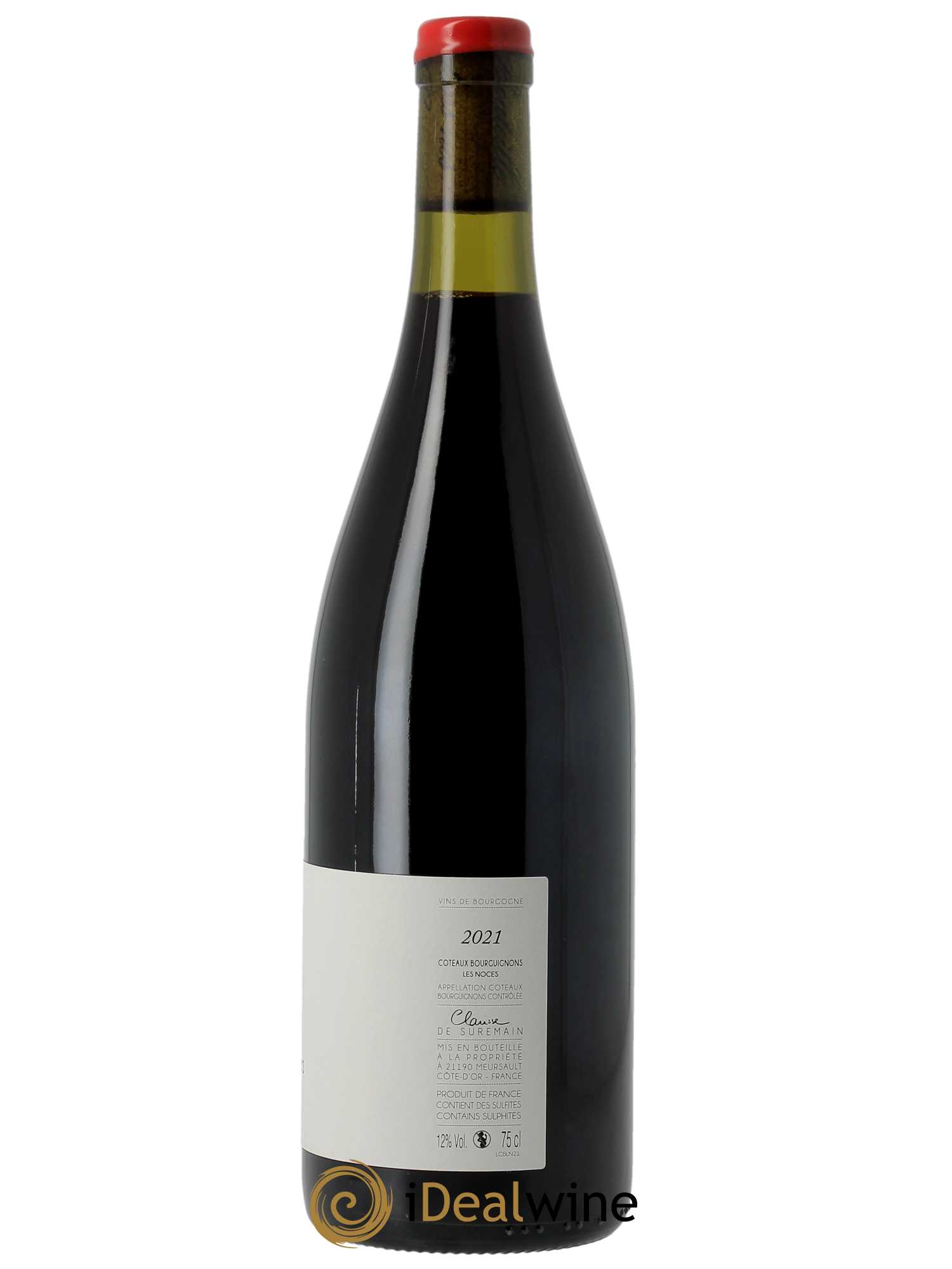 Coteaux Bourguignons Les Noces Clarisse de Suremain 2021 - Posten von 1 Flasche - 1