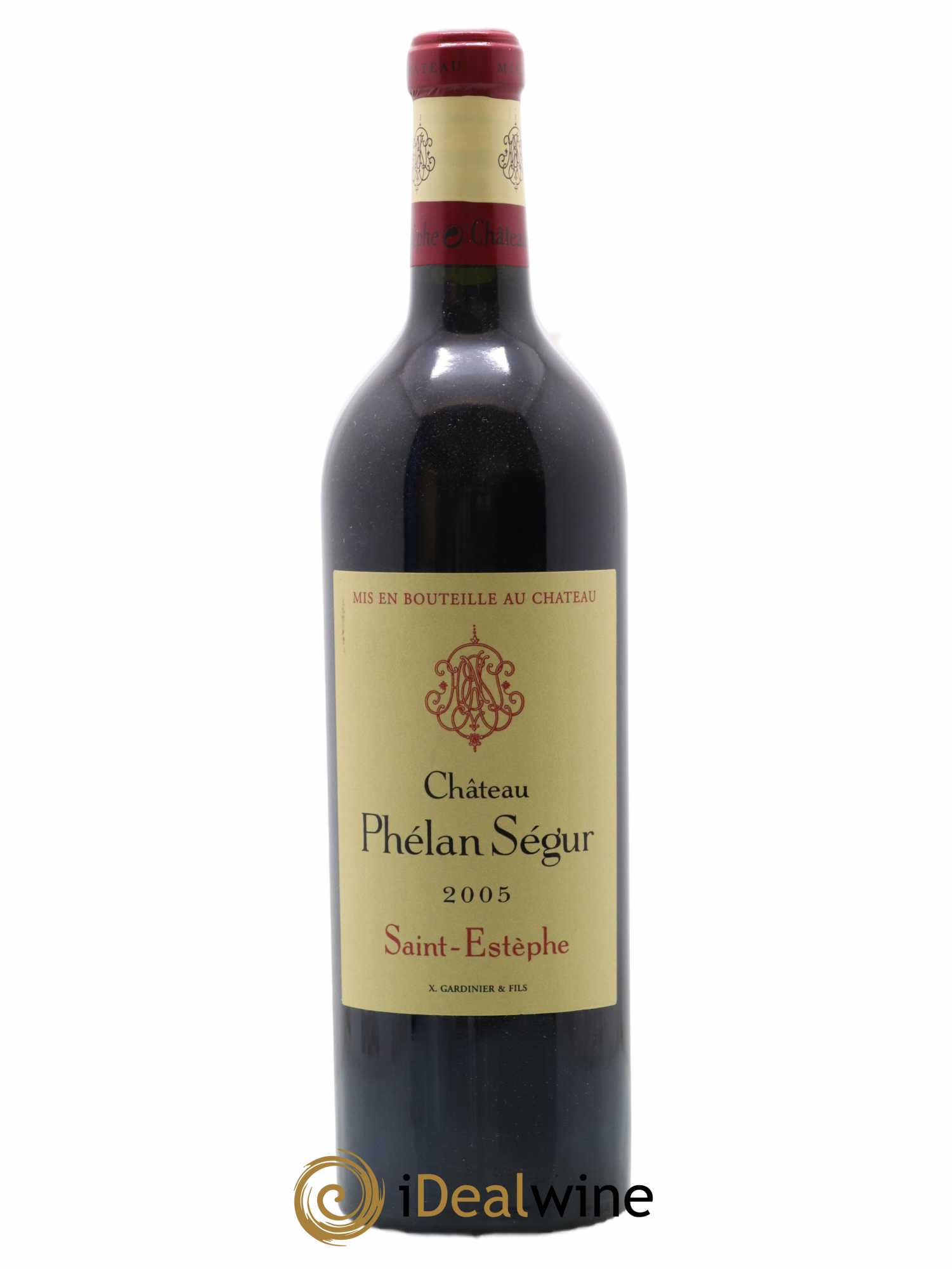Château Phélan Ségur 2005 - Lot de 1 bouteille - 0