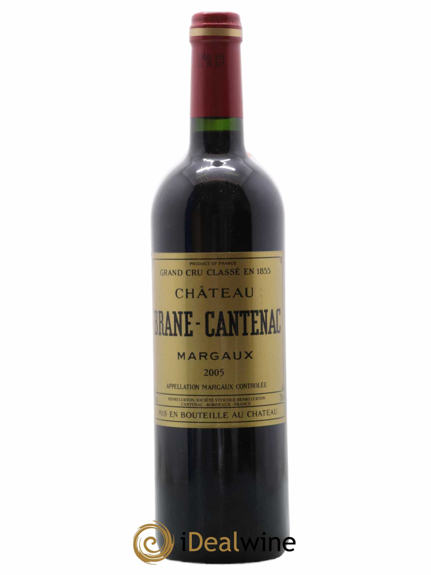 Château Brane Cantenac 2ème Grand Cru Classé 2005 - Lot de 1 bouteille - 0