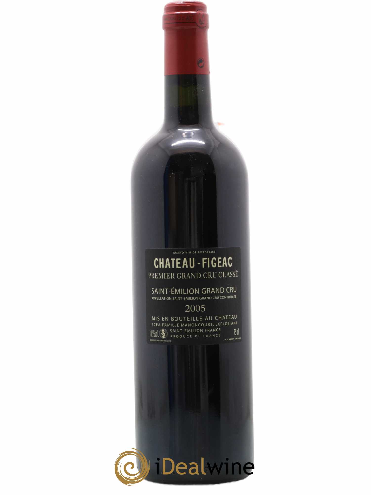 Château Figeac 1er Grand Cru Classé A 2005 - Lot of 1 bottle - 1